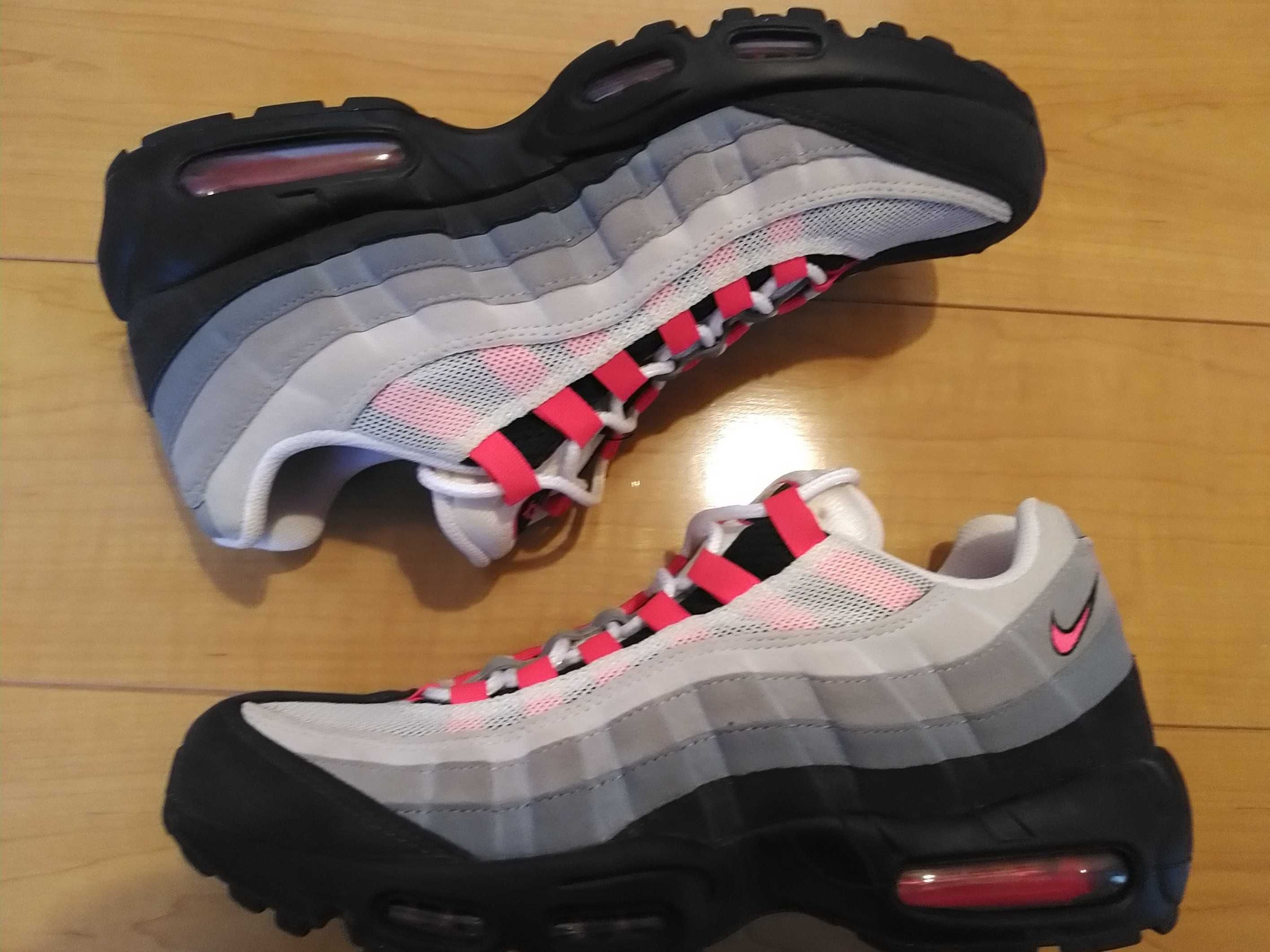 Nike Air Max 95 "White/Solar Red"