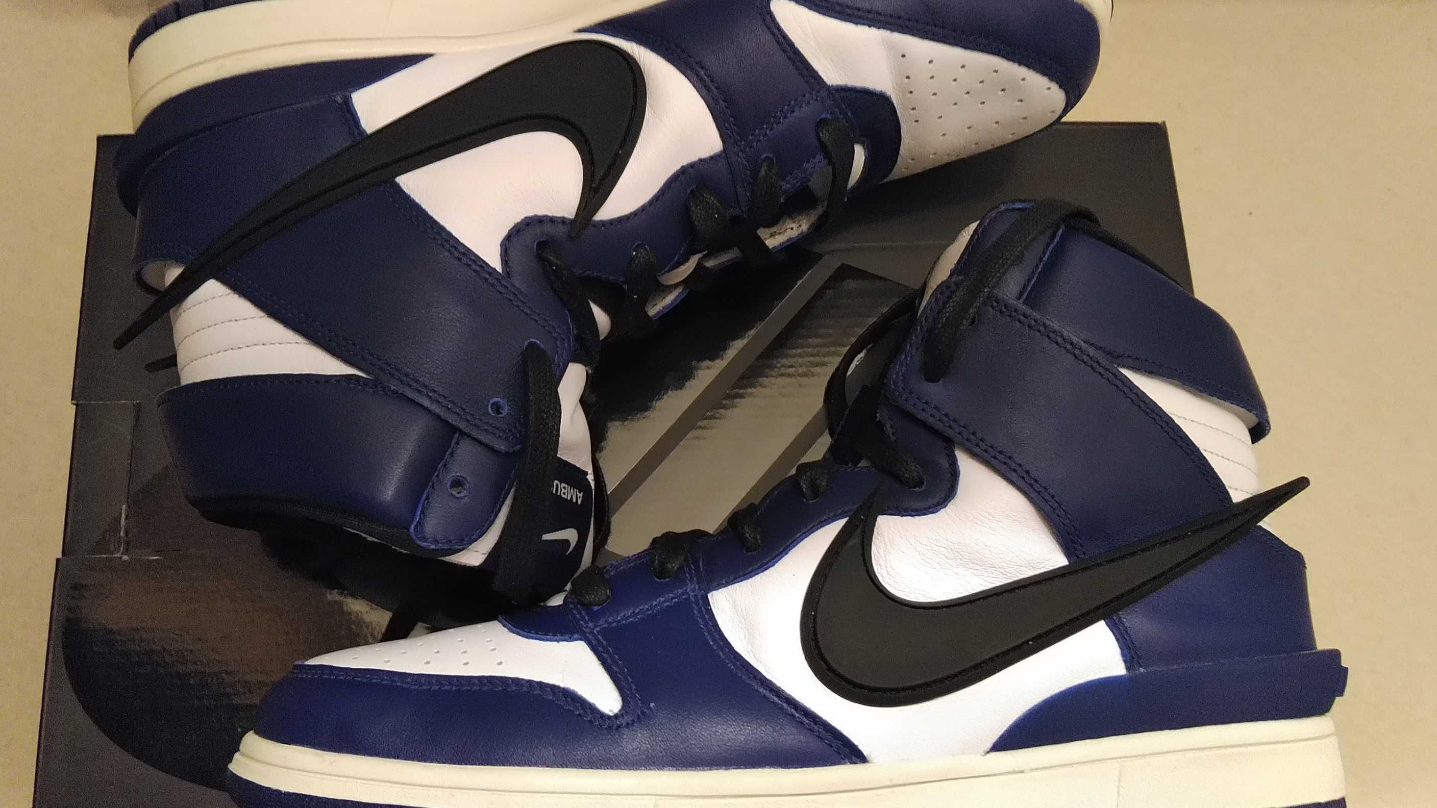 AMBUSH × NIKE DUNK HIGH "DEEP ROYAL"