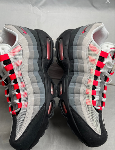 Nike Air Max 95 "White/Solar Red"