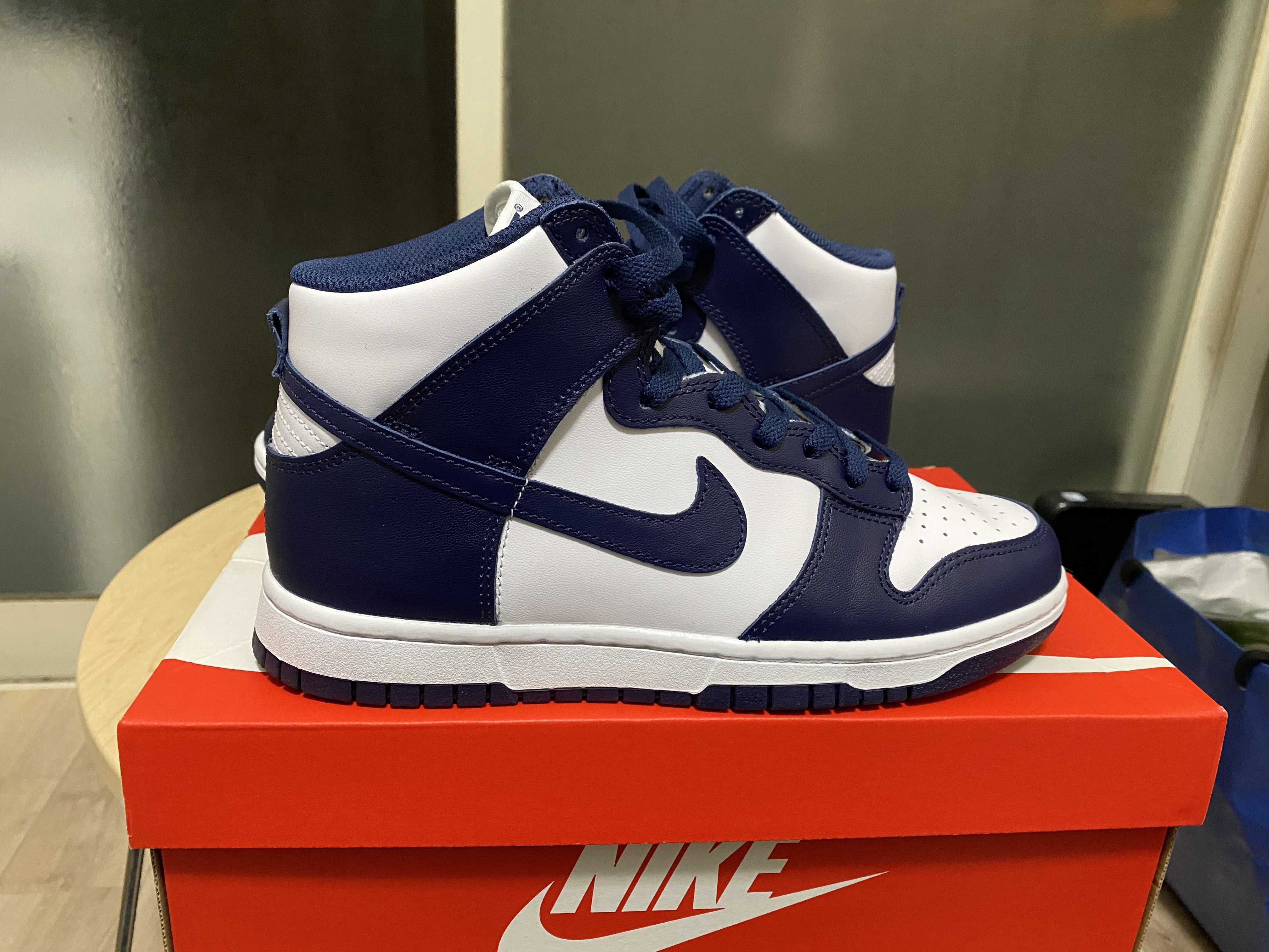 Nike Dunk High "Championship Navy"