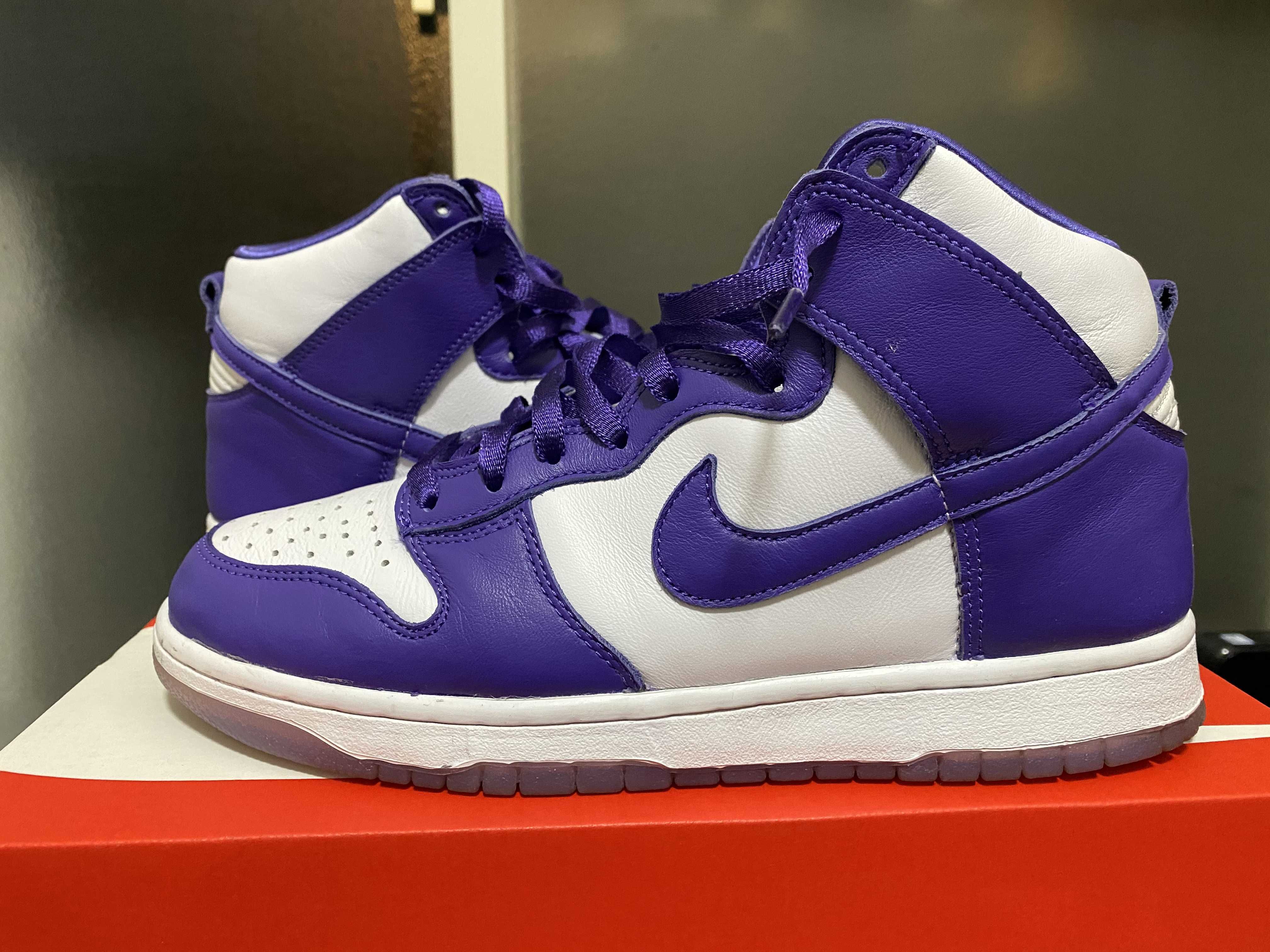 NIKE DUNK HIGH Women's "VARSITY PURPLE"