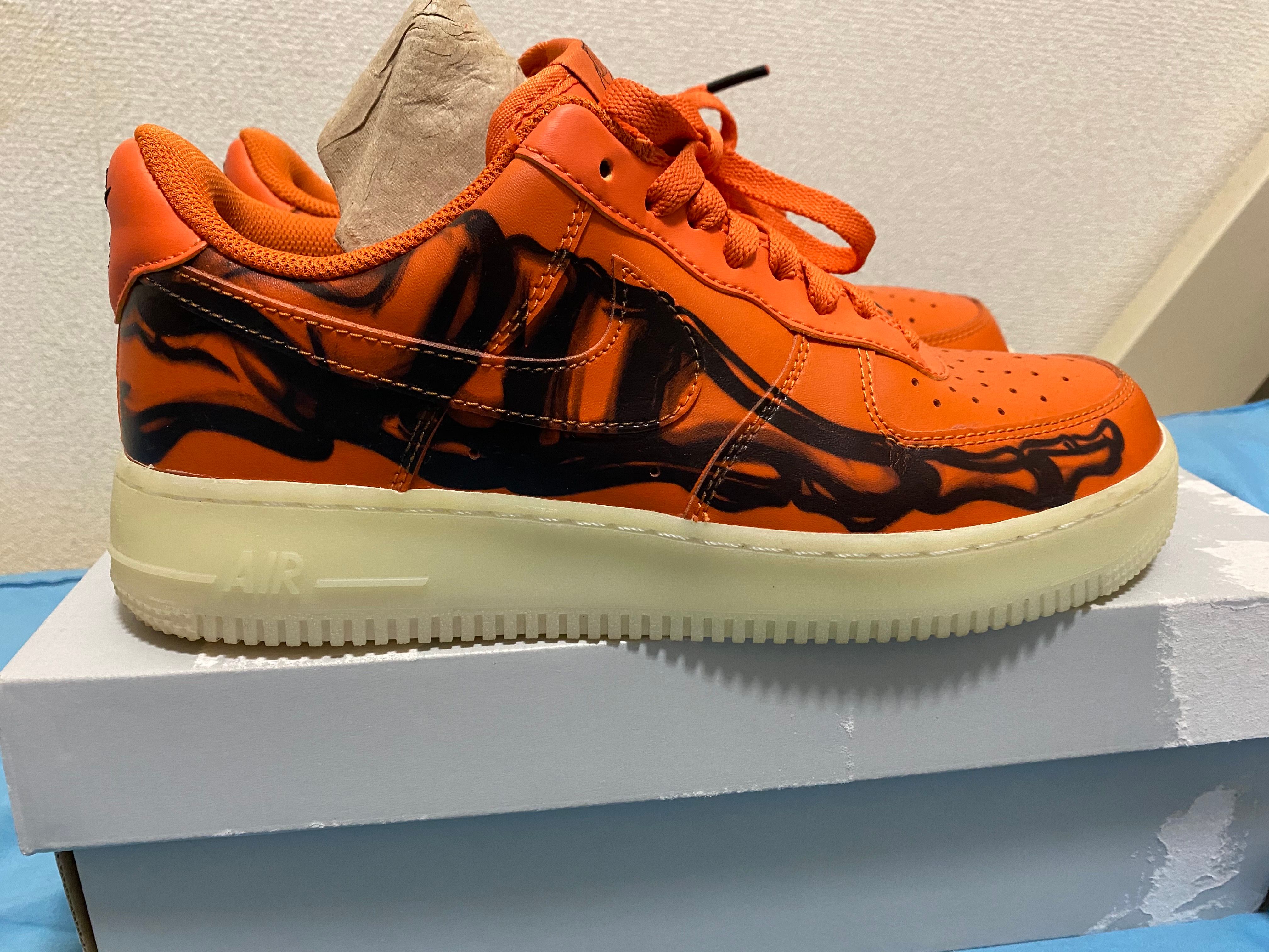 Nike Air Force 1 Low "Orange Skelton"