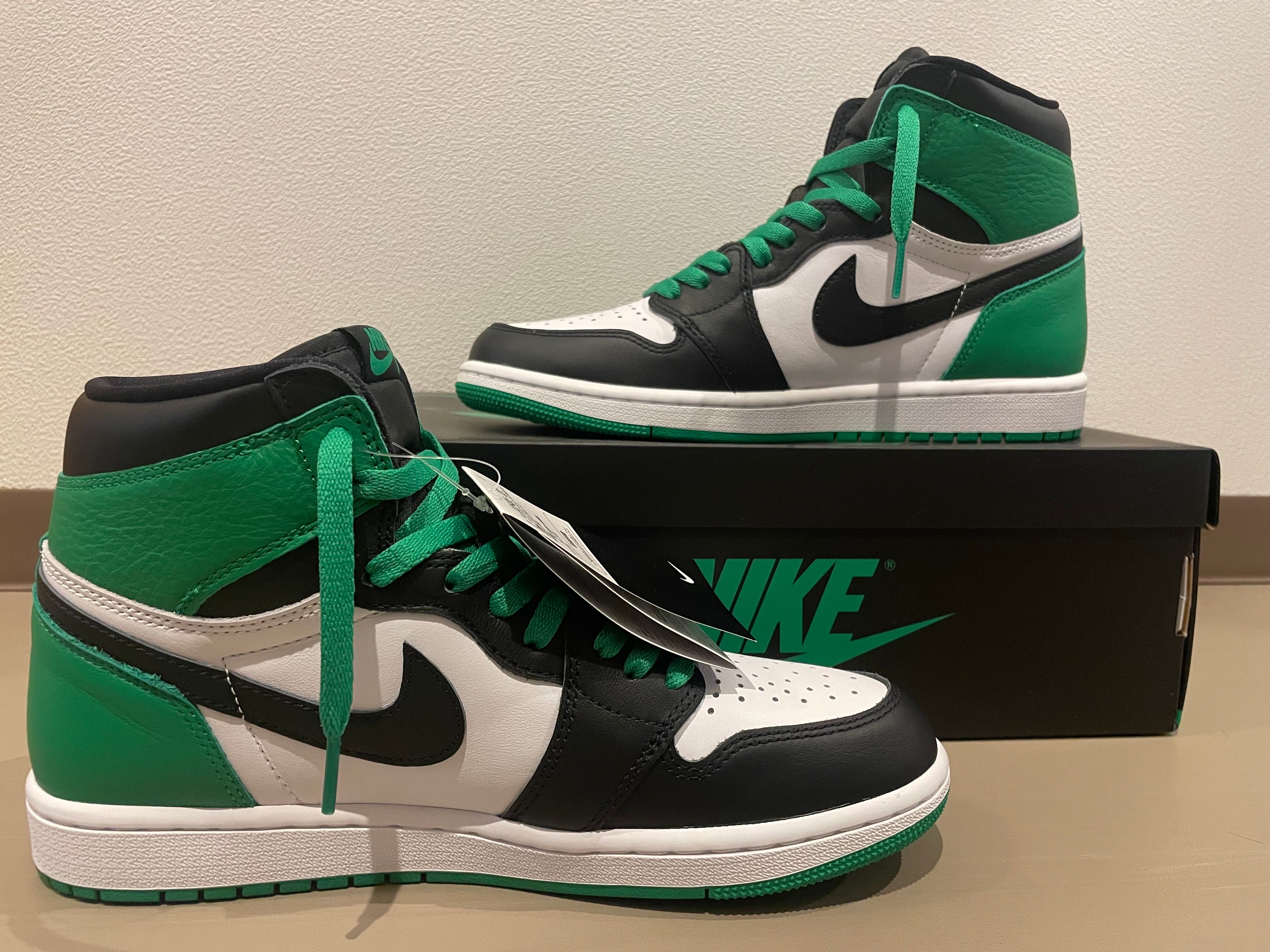 Nike Air Jordan 1 Retro High OG "Celtics/Black and Lucky Green" (2023)