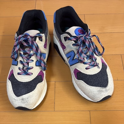 Levi's × New Balance 580 "Beige/Grey/Blue"