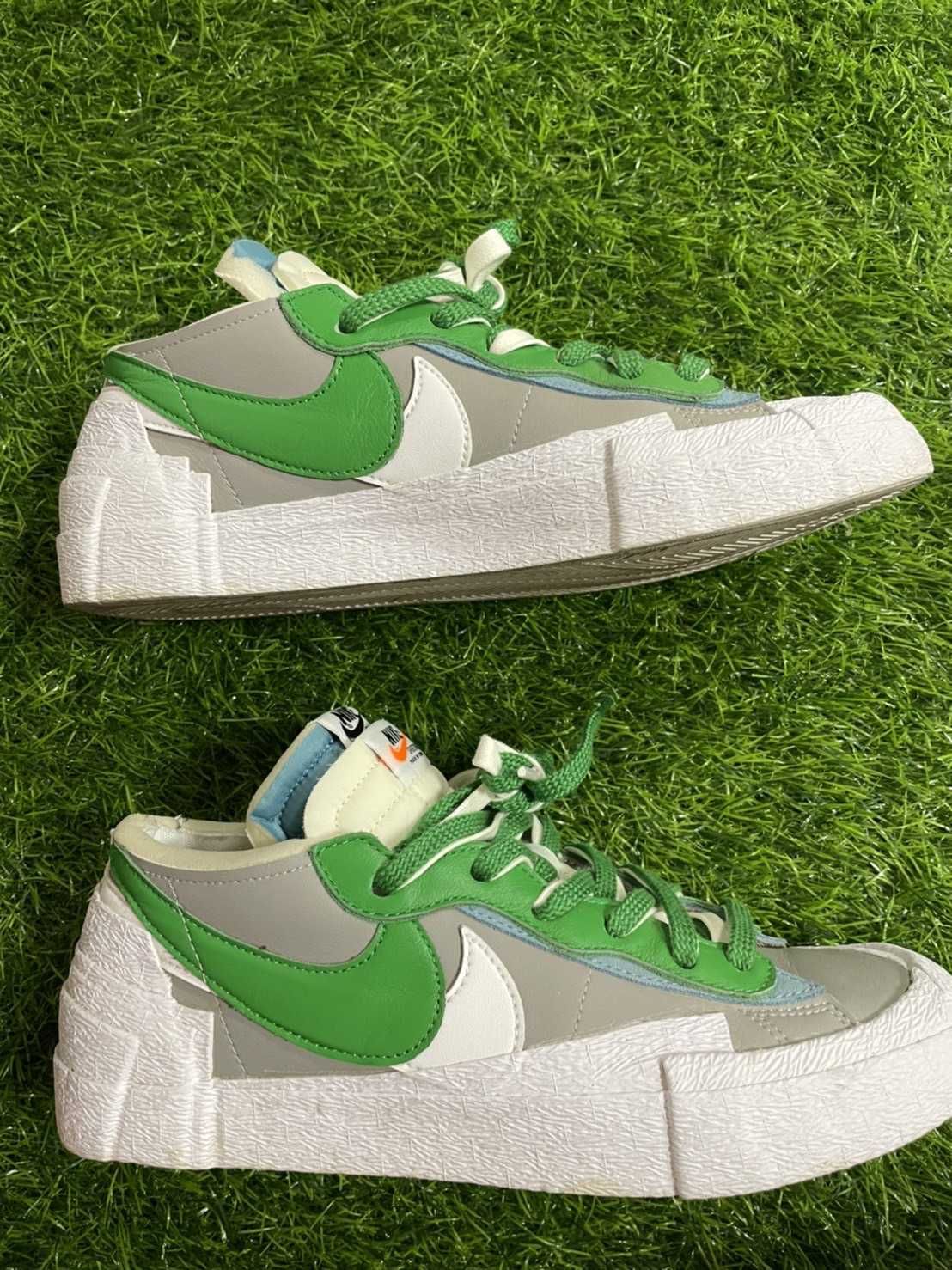 sacai × Nike Blazer Low "Classic Green"
