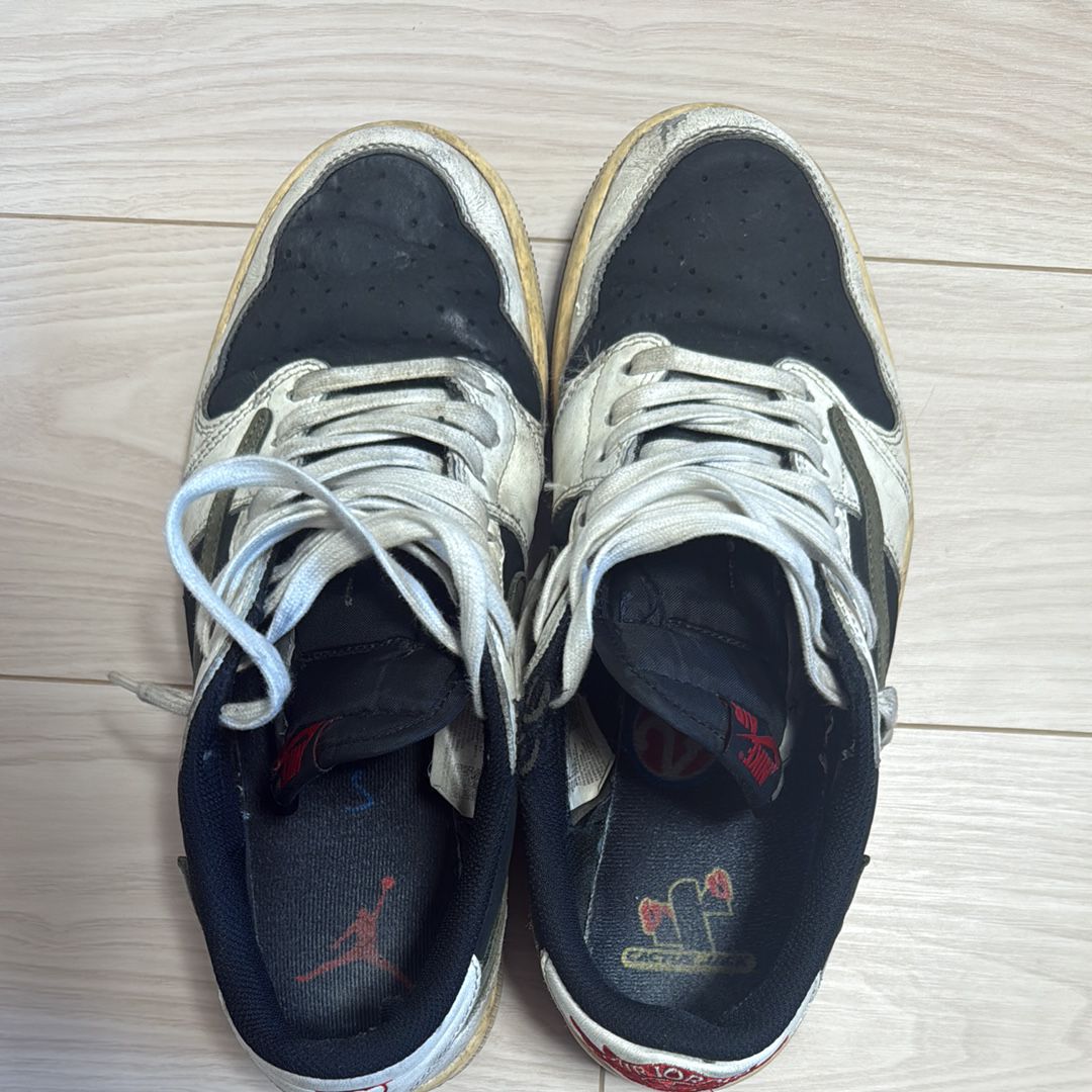 Travis Scott × Nike Women's Air Jordan 1 Low OG "Medium Olive"