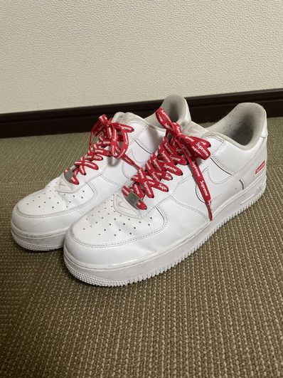Supreme × Nike Air Force 1 Low "White"