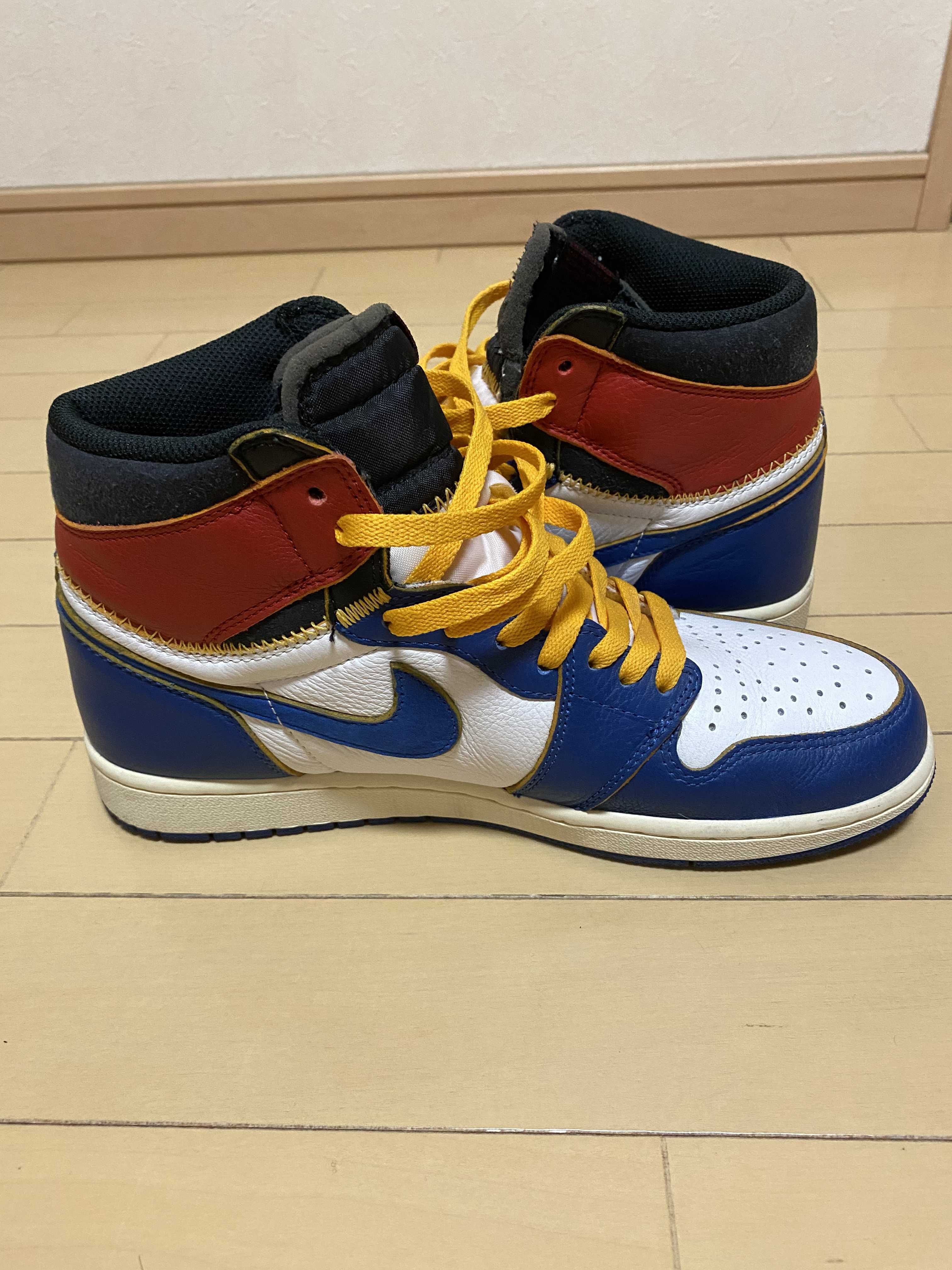 Union × Nike Air Jordan 1 Retro High OG NRG "Storm Blue/Varsity Red"