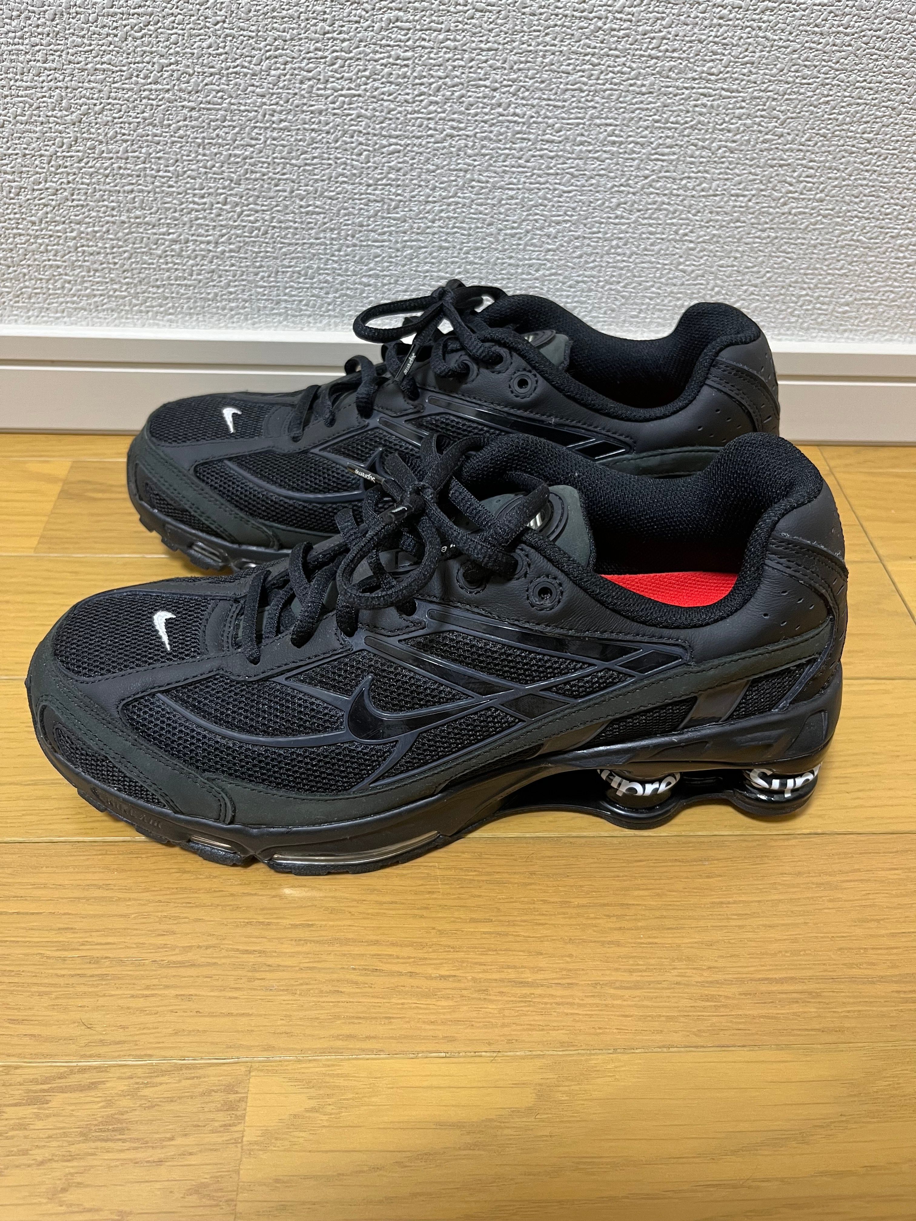 Supreme × Nike Shox Ride 2 "Black/Black-White"