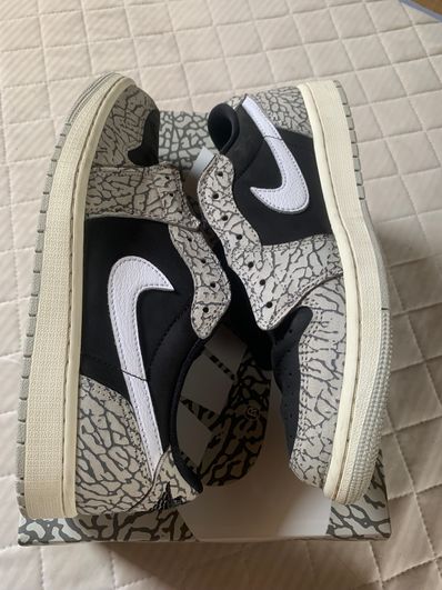 Nike Air Jordan 1 Retro Low OG "Black Cement"