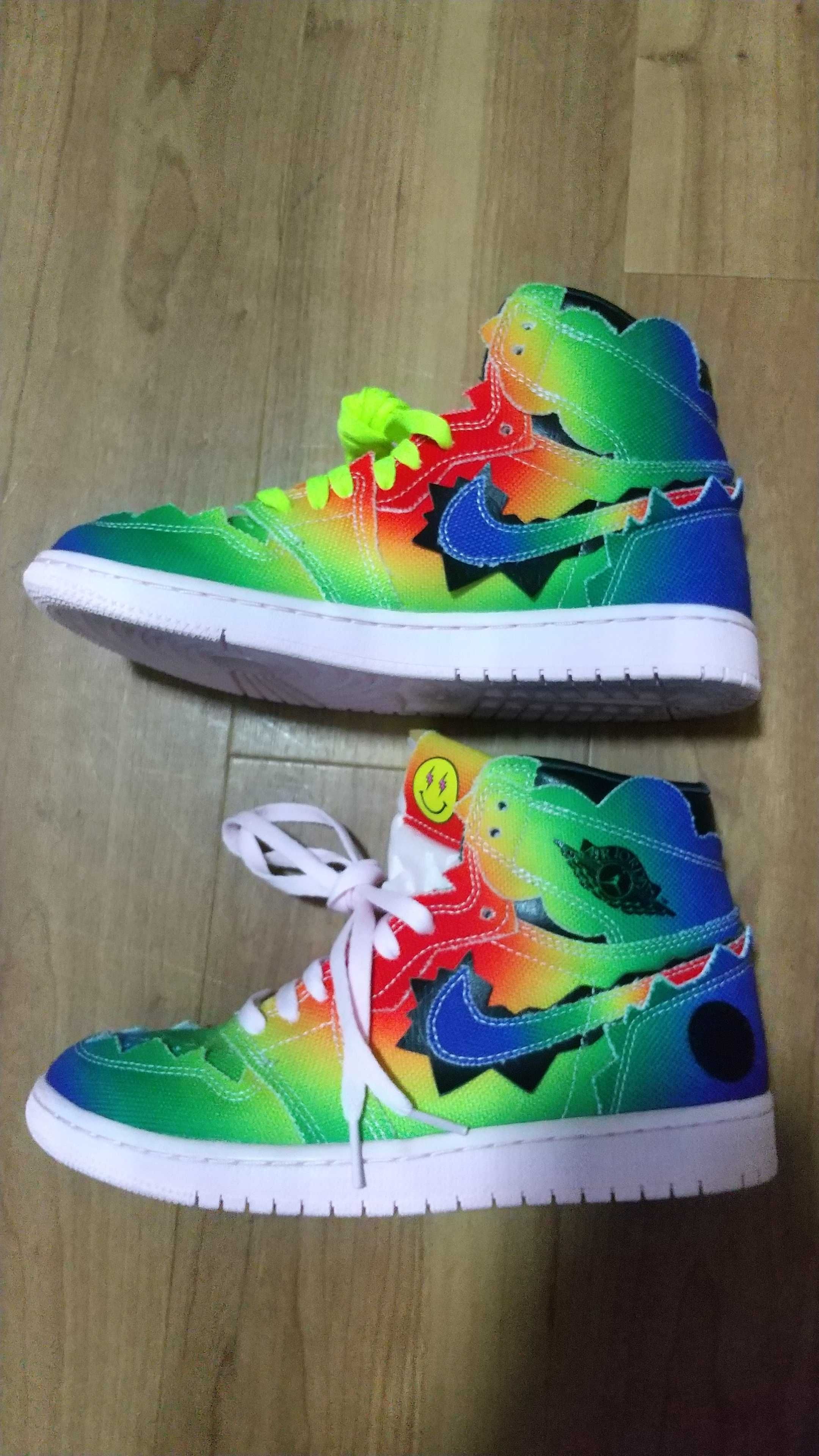 J Balvin × Nike Air Jordan 1 High OG "Rainbow"