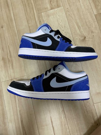 Nike Air Jordan 1 Low "White/Black/Blue"