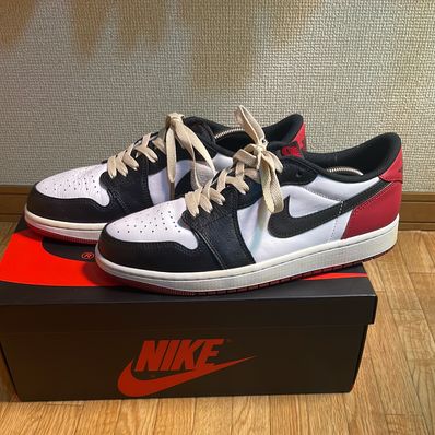 Nike Air Jordan 1 Retro Low OG "Black Toe"
