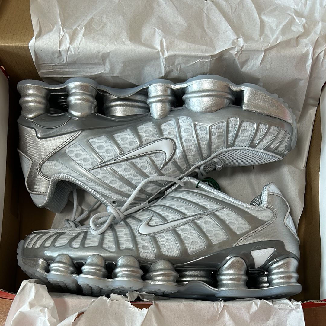 Nike Women's Shox TL "Pure Platinum and Metallic Silver"