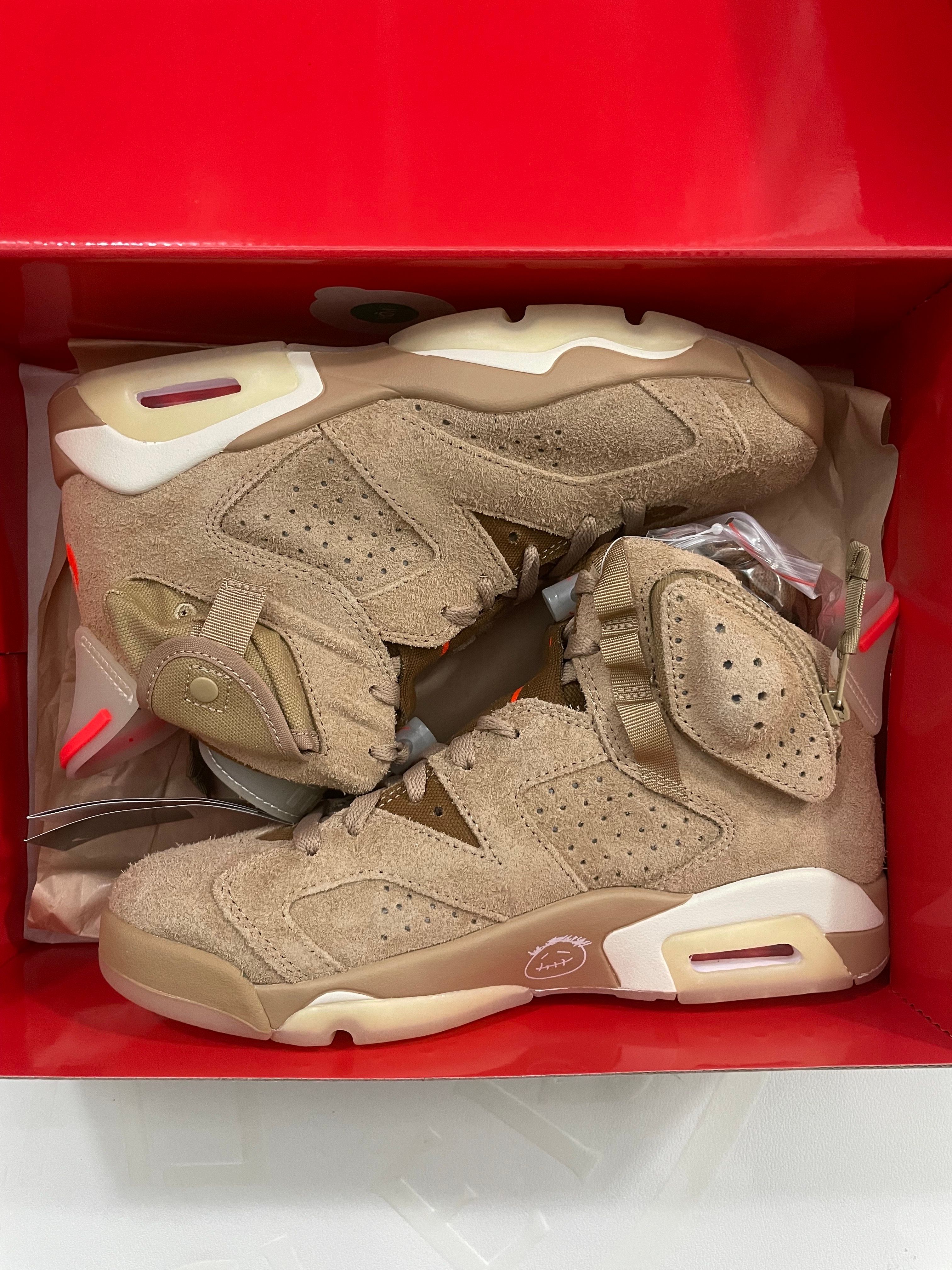 Travis Scott × Nike Air Jordan 6 "British Khaki"