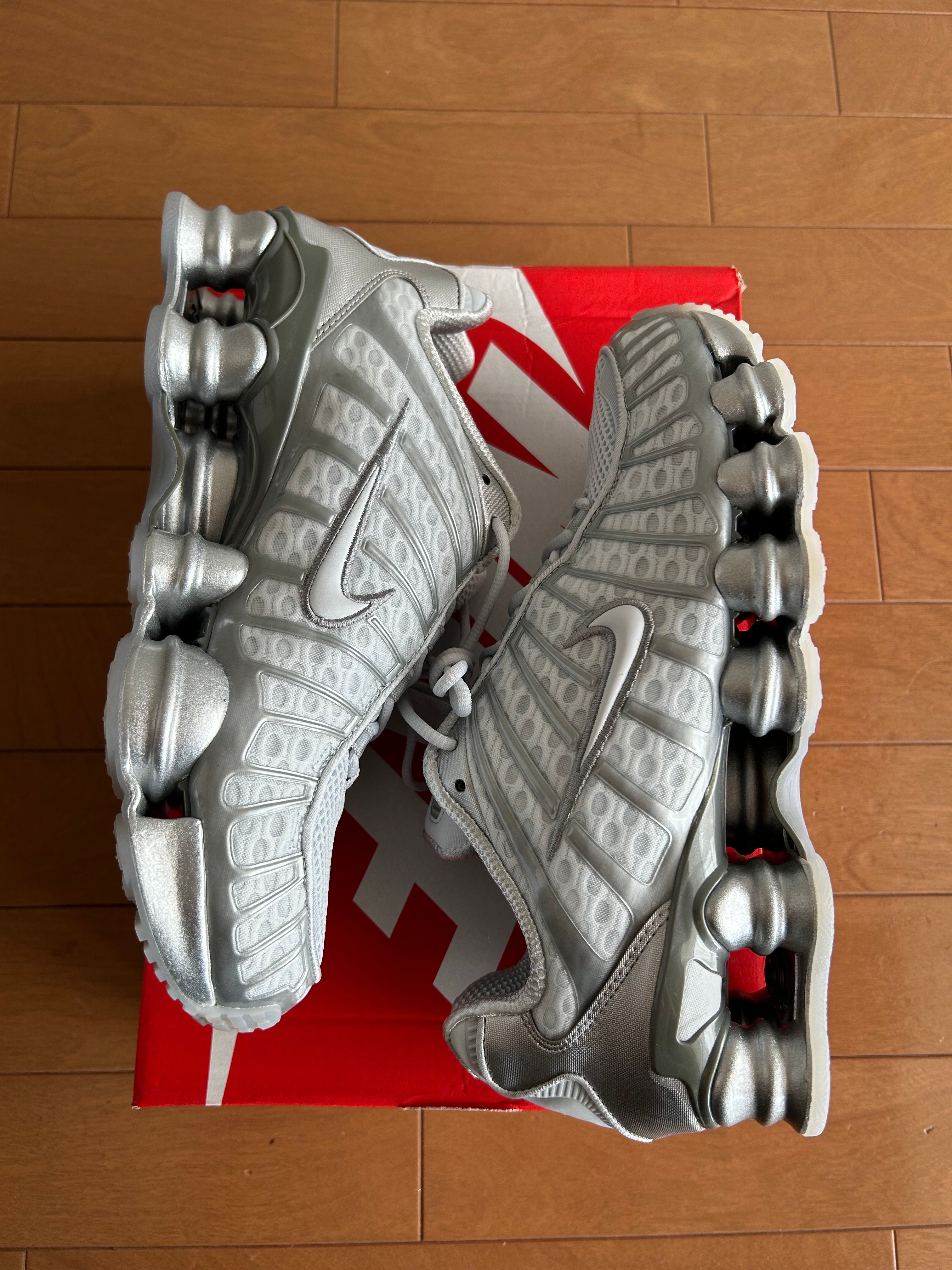 Nike Women's Shox TL "Pure Platinum and Metallic Silver"