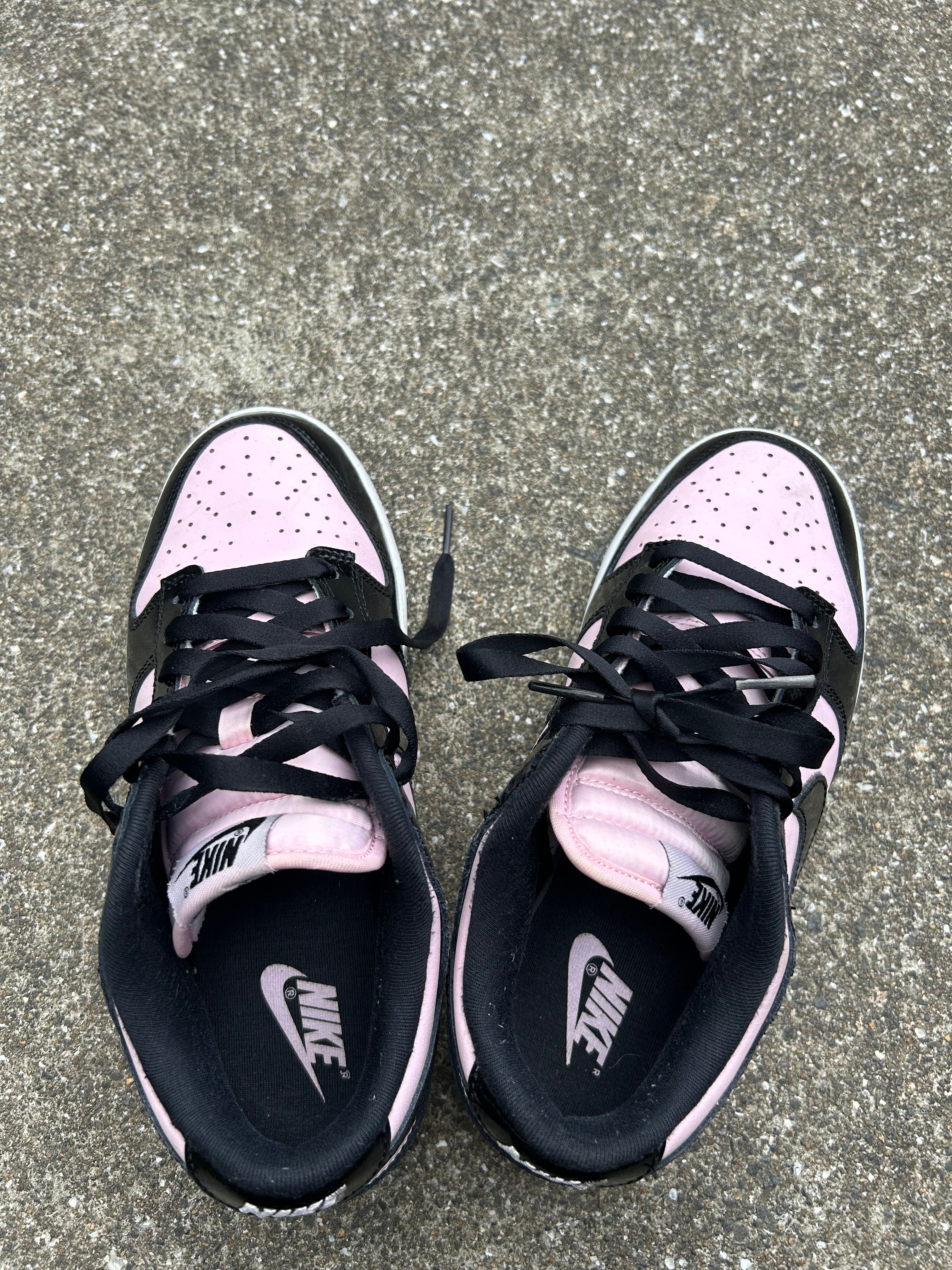 Nike Women's Dunk Low Essential "Black Patent Leather"