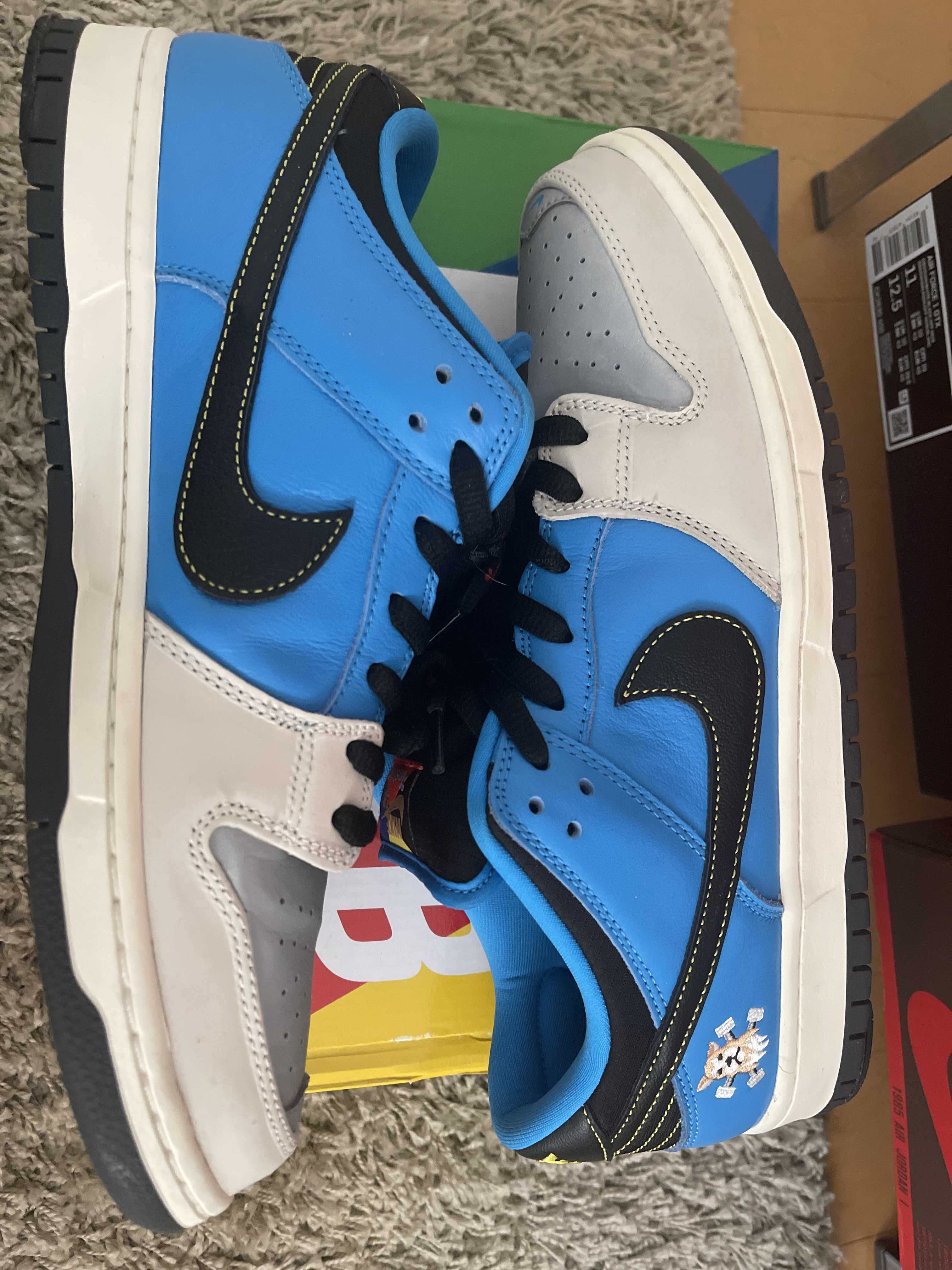 Instant Skateboards × Nike SB Dunk Low "Blue Hero"