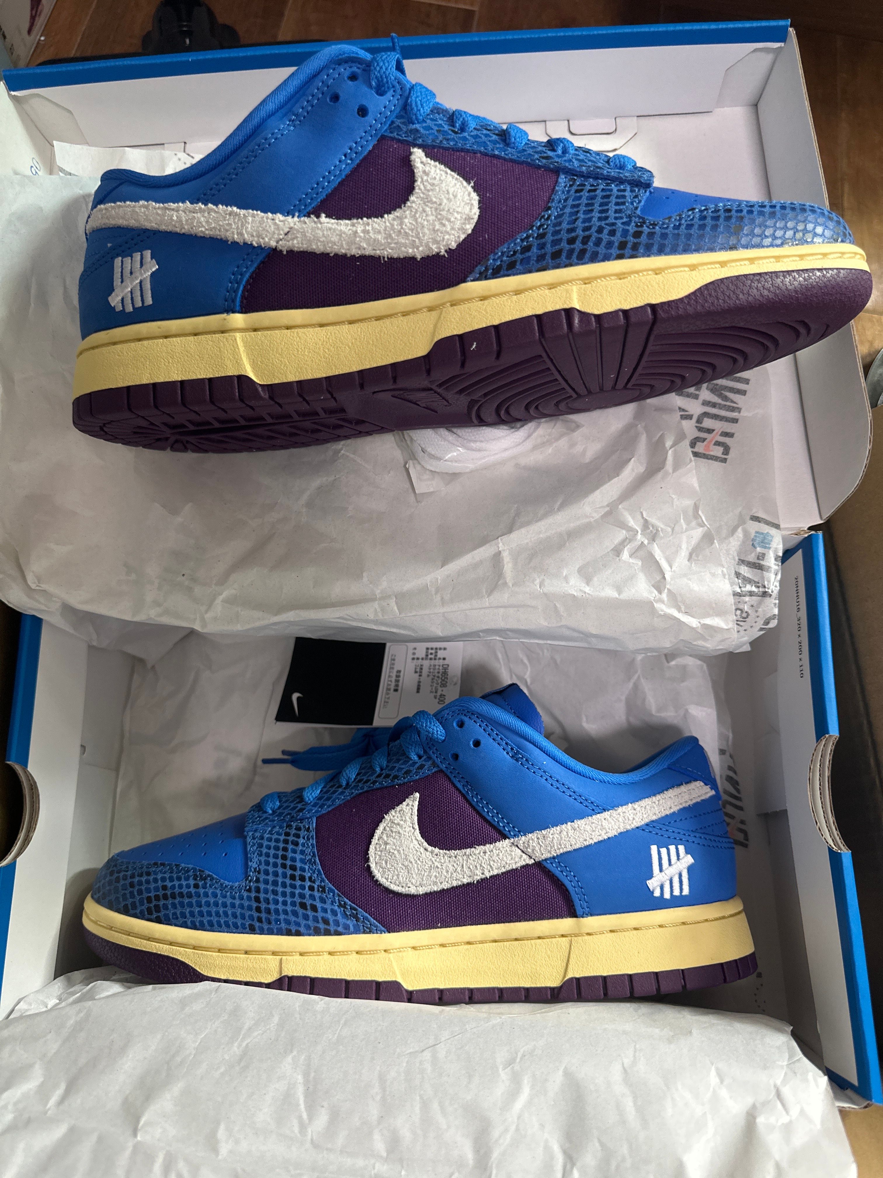 UNDEFEATED × Nike Dunk Low SP "Royal"