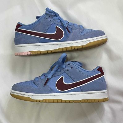 Nike SB Dunk Low Pro "Philadelphia Phillies/Valor Blue and Team Maroon"
