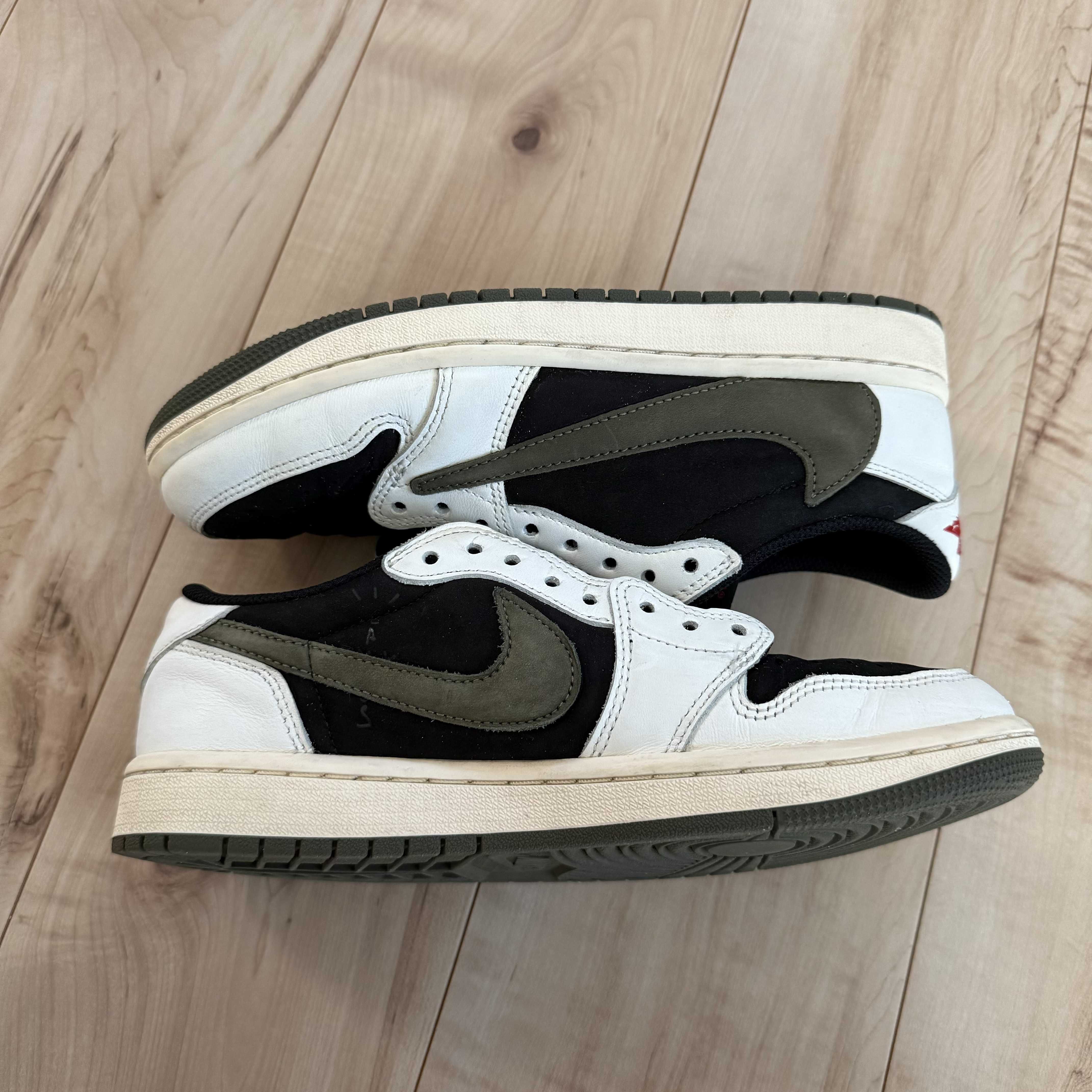 Travis Scott × Nike Women's Air Jordan 1 Low OG "Medium Olive"