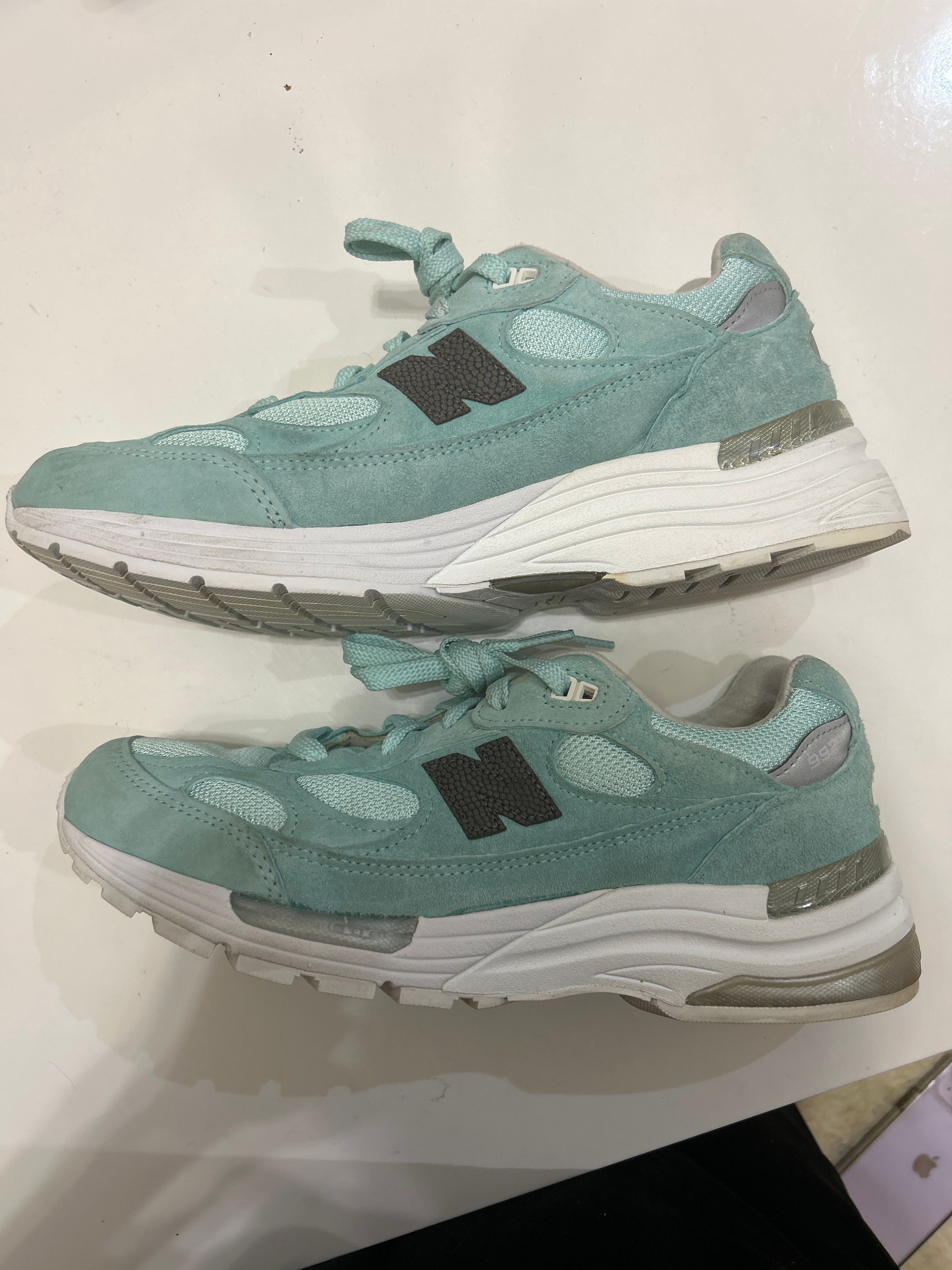 KITH × New Balance 992 Kithmas "Teal/Gray"