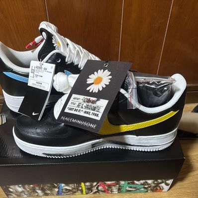 PEACEMINUSONE × Nike Air Force 1 Low '07 Para-Noise 3.0 "Black and Multi-Color" / G-DRAGON