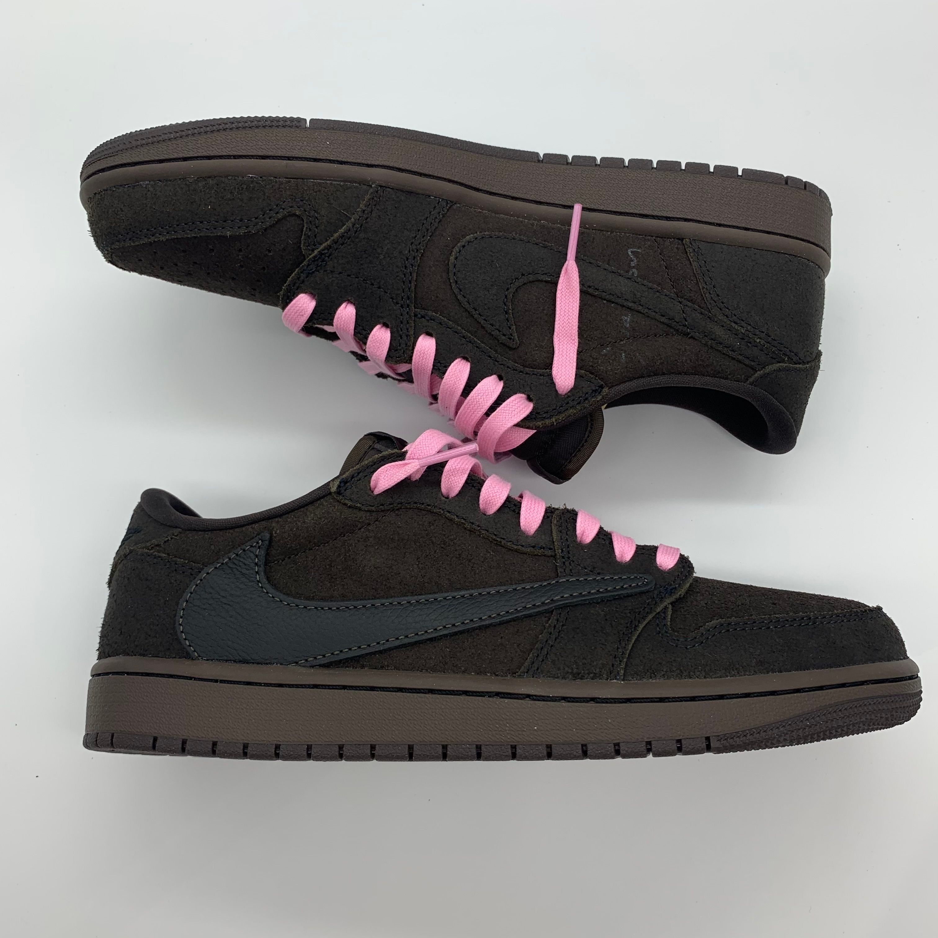 Travis Scott × Nike Air Jordan 1 Low OG SP "Velvet Brown and Dark Mocha"
