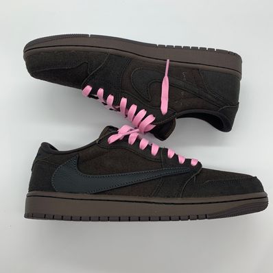 Travis Scott × Nike Air Jordan 1 Low OG SP "Velvet Brown and Dark Mocha"