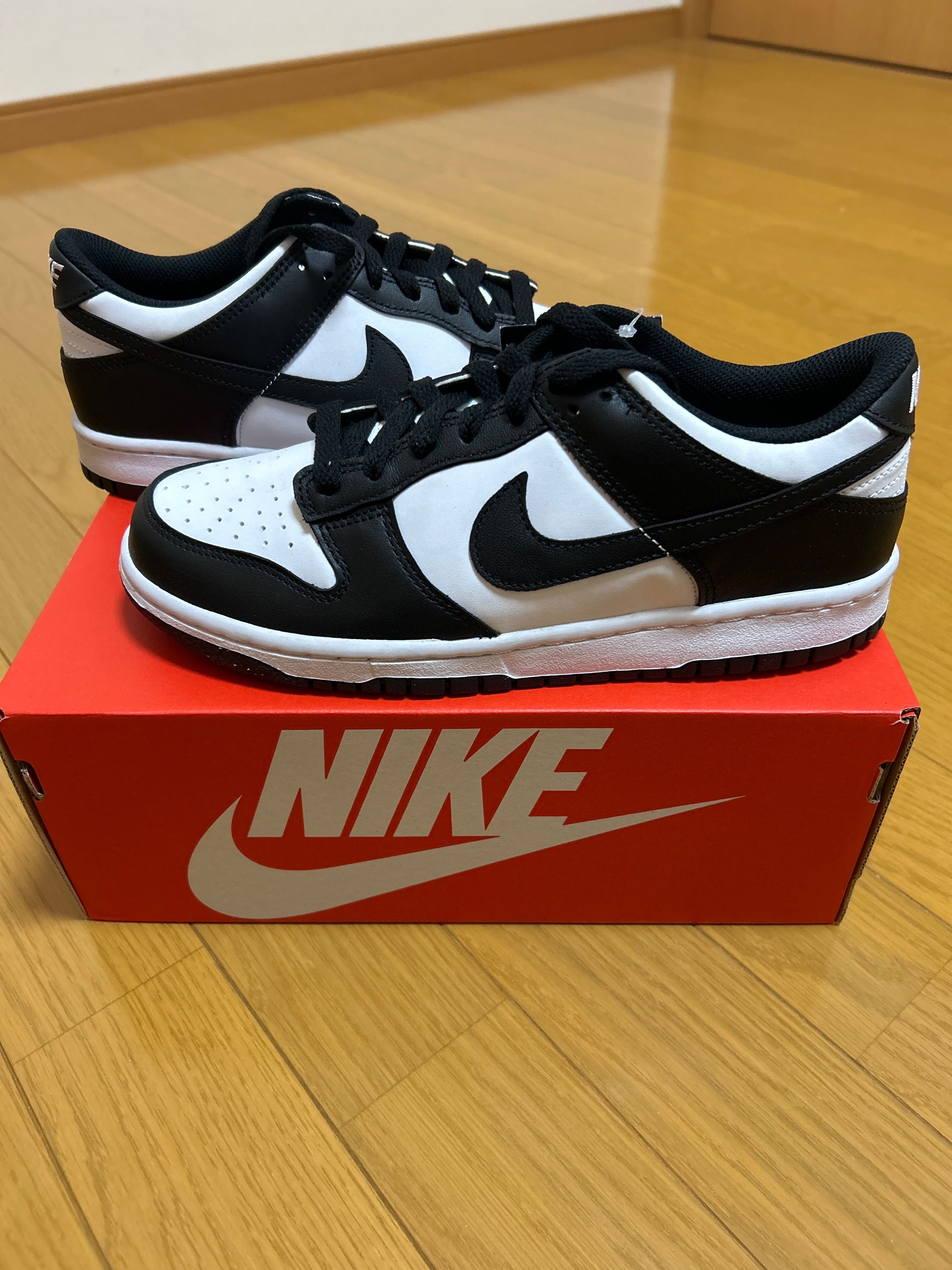 Nike GS Dunk Low "White/Black"