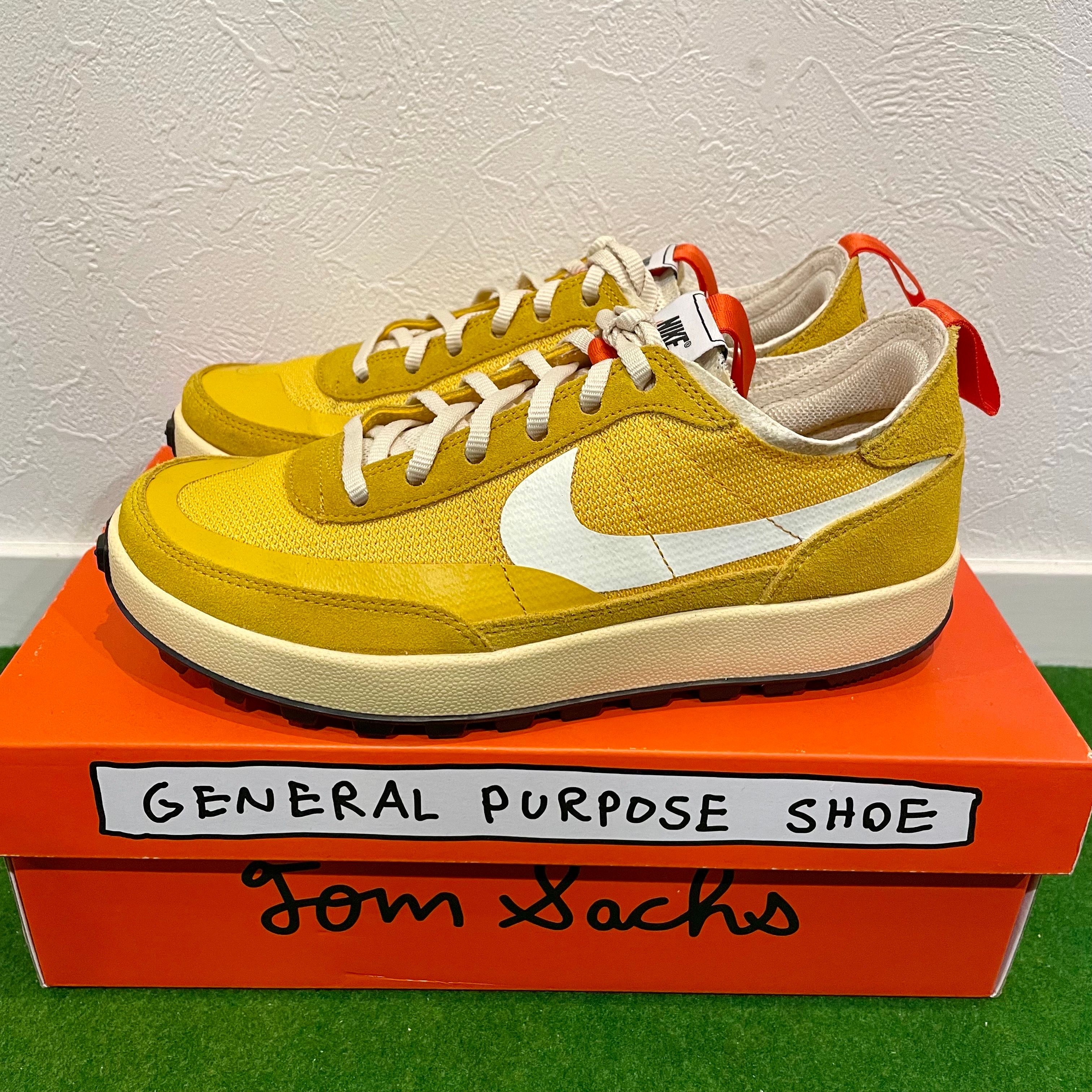 Tom Sachs × NikeCraft Women's General Purpose Shoe "Yellow / Archive"