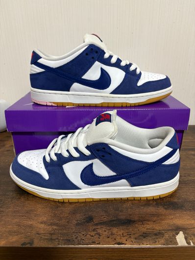 Nike SB Dunk Low "Los Angeles Dodgers/Deep Royal Blue"