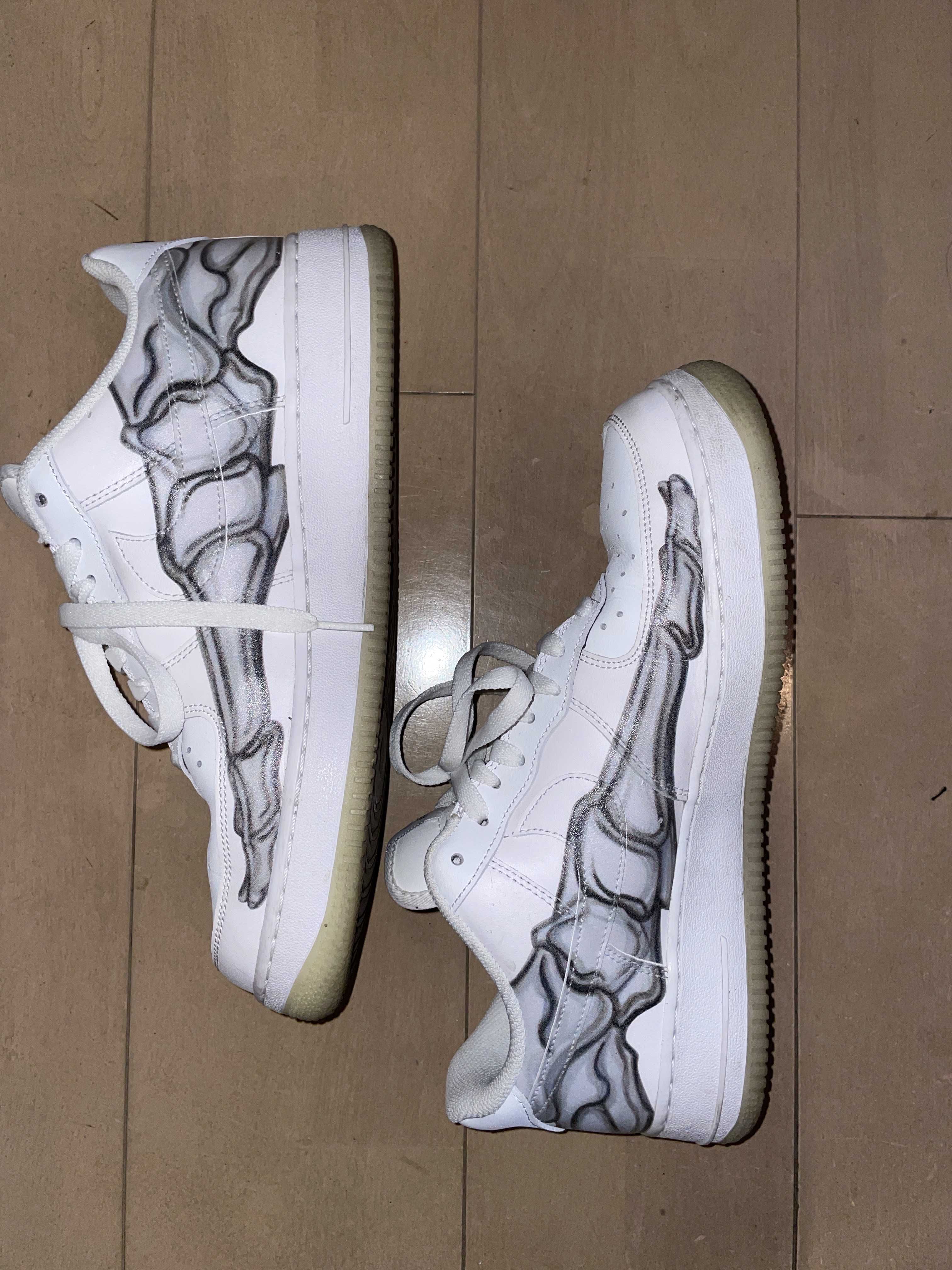 Nike Air Force 1 Low "White Skeleton"