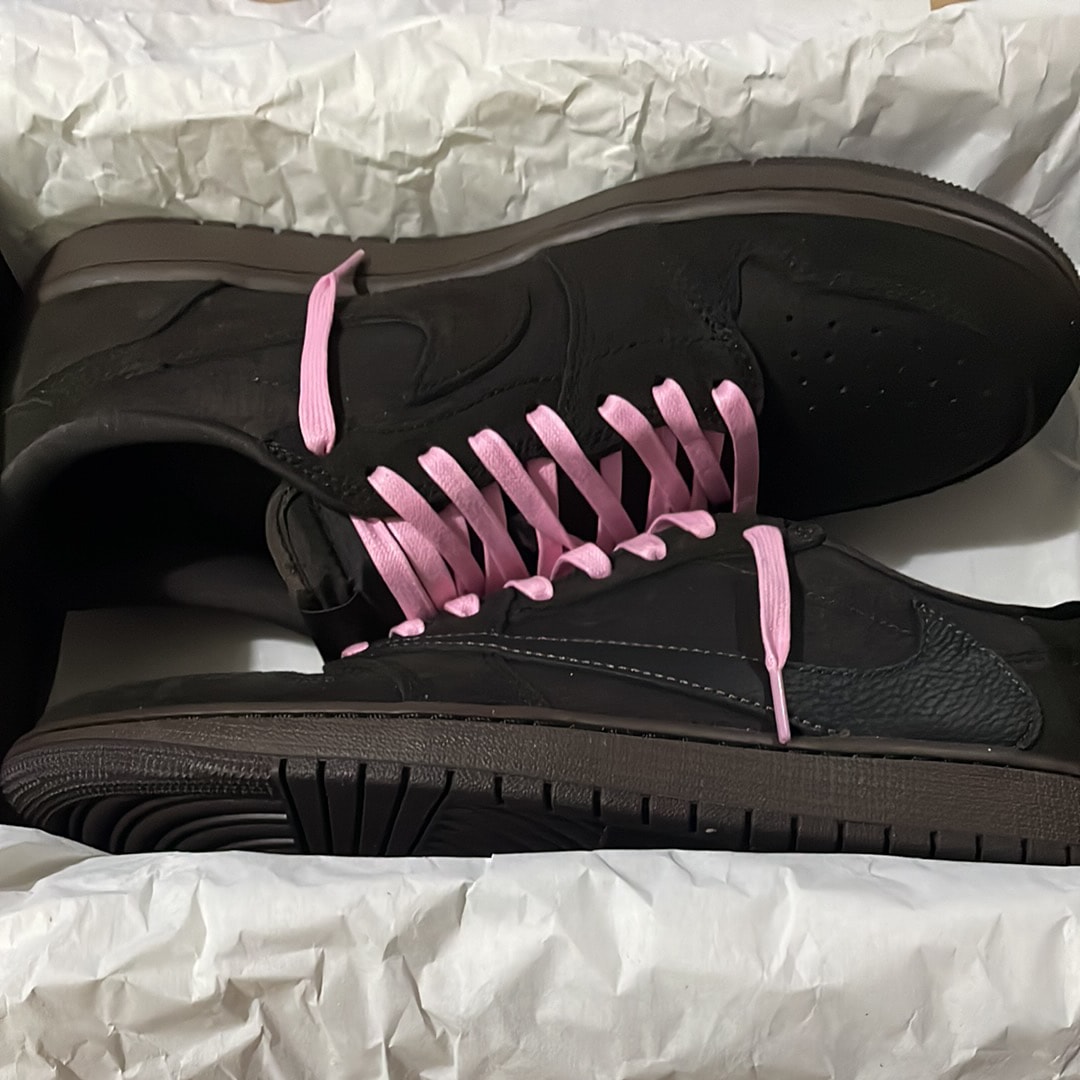 Travis Scott × Nike Air Jordan 1 Low OG SP "Velvet Brown and Dark Mocha"