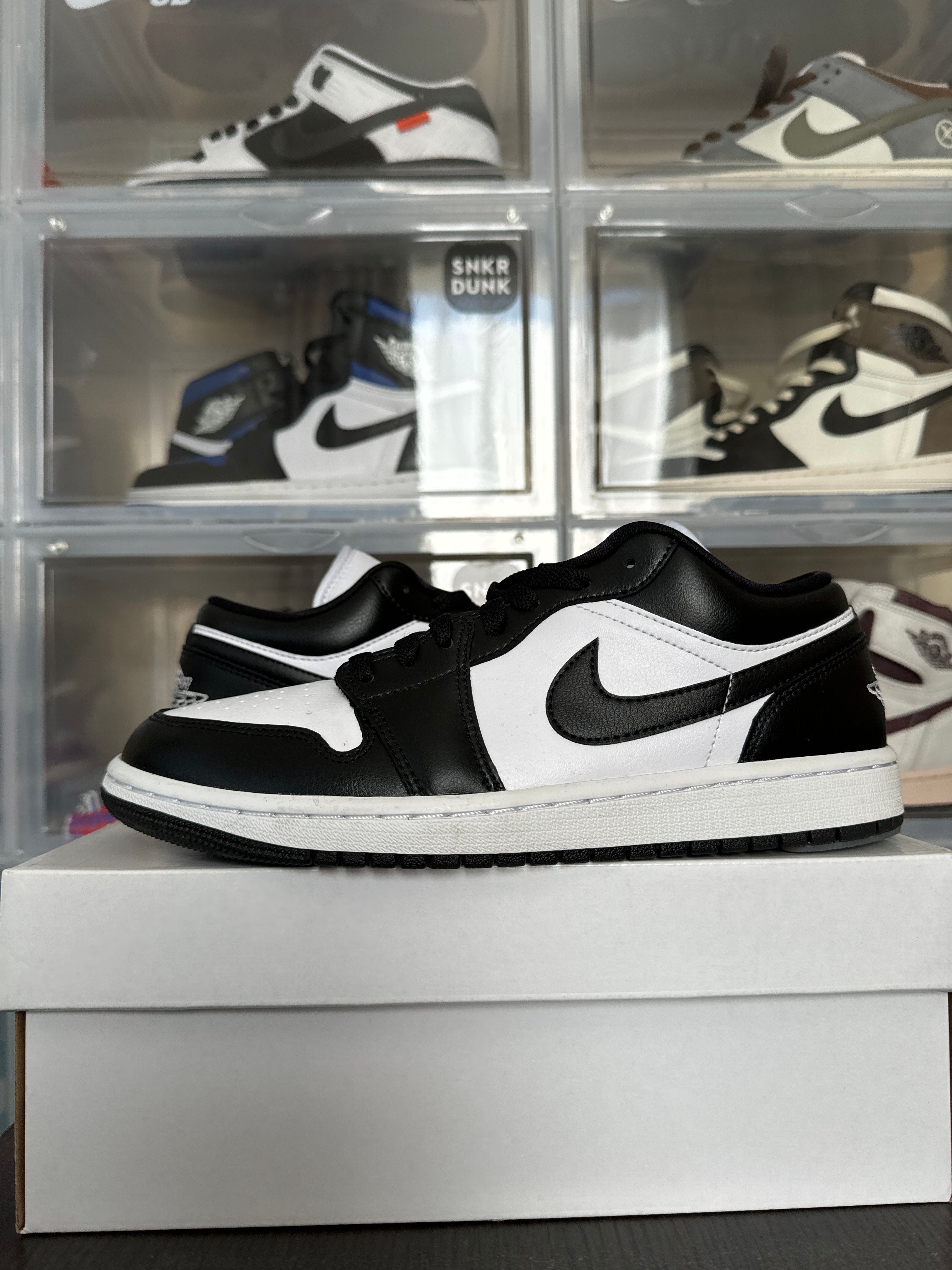 Nike Women's Air Jordan 1 Low "White/Black"