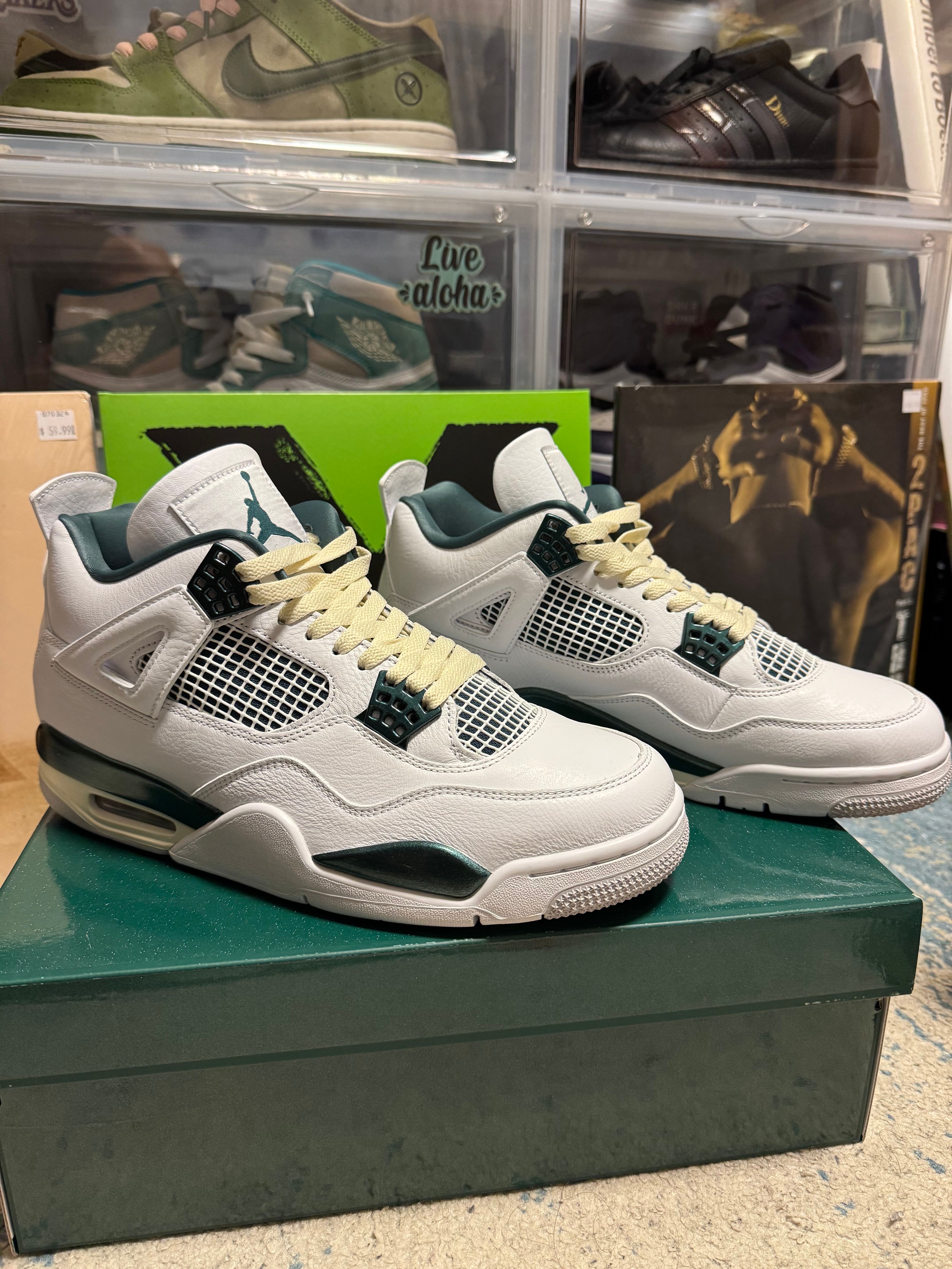 Nike Air Jordan 4 Retro "Oxidized Green"