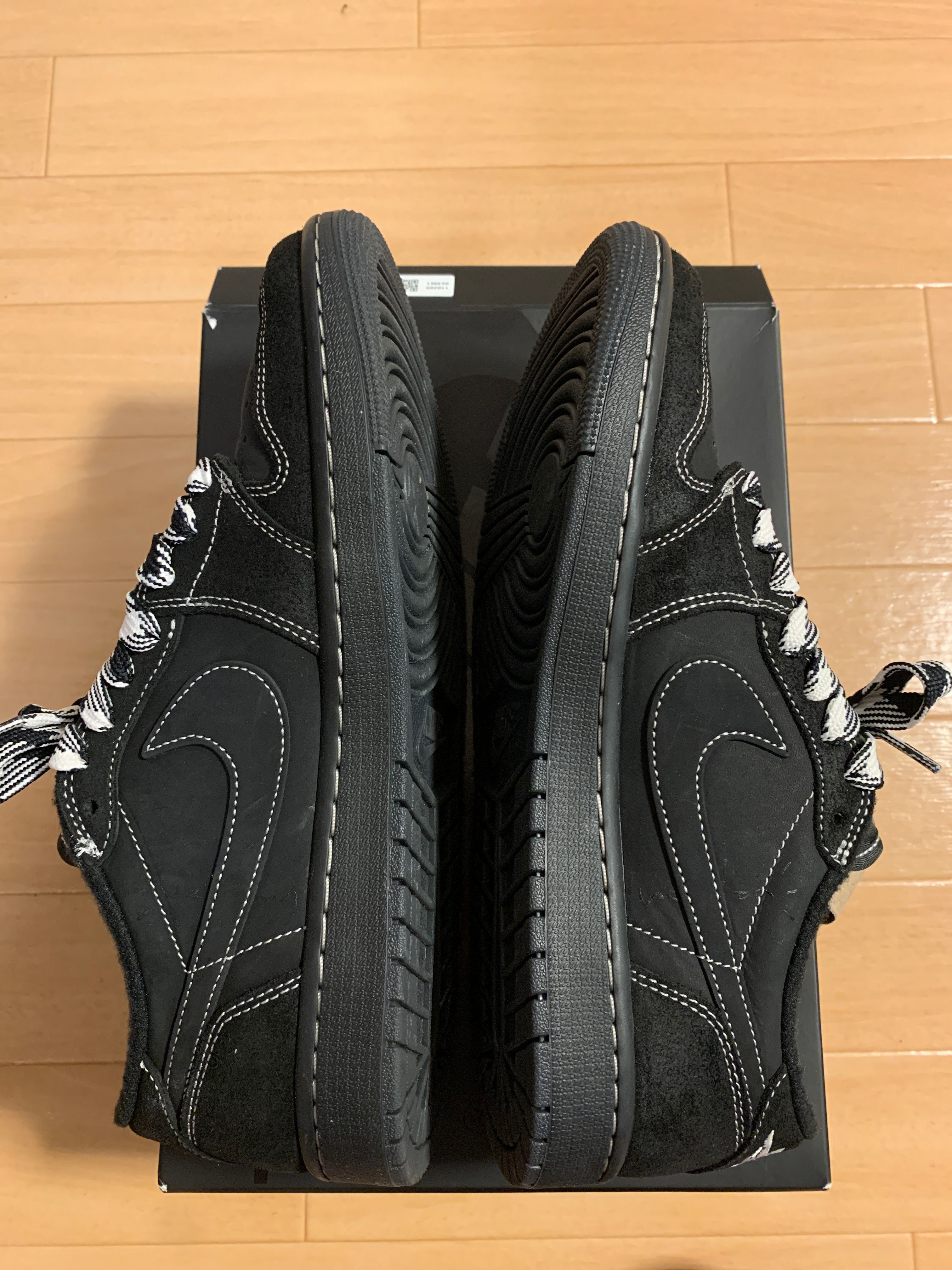 Travis Scott × Nike Air Jordan 1 Low OG SP "Black Phantom"