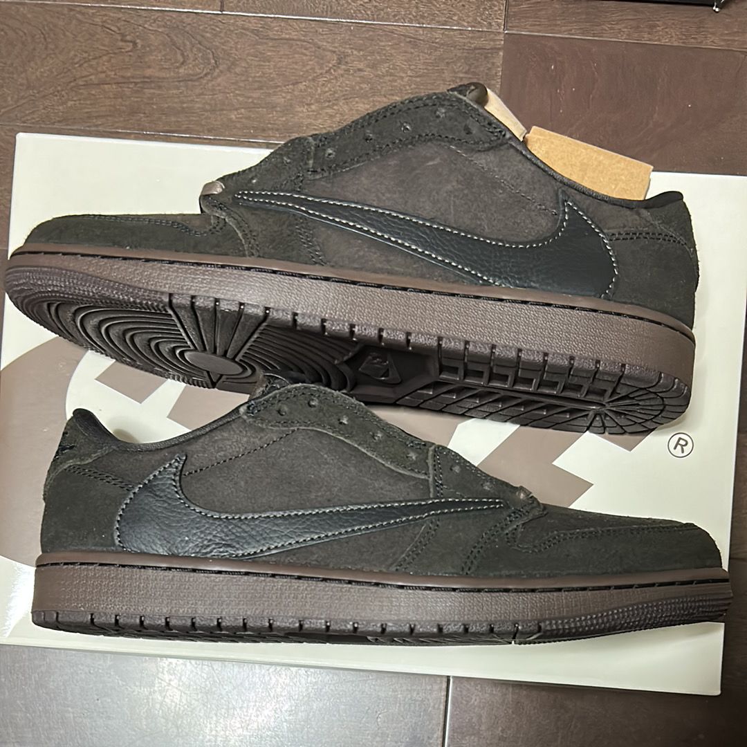 Travis Scott × Nike Air Jordan 1 Low OG SP "Velvet Brown and Dark Mocha"
