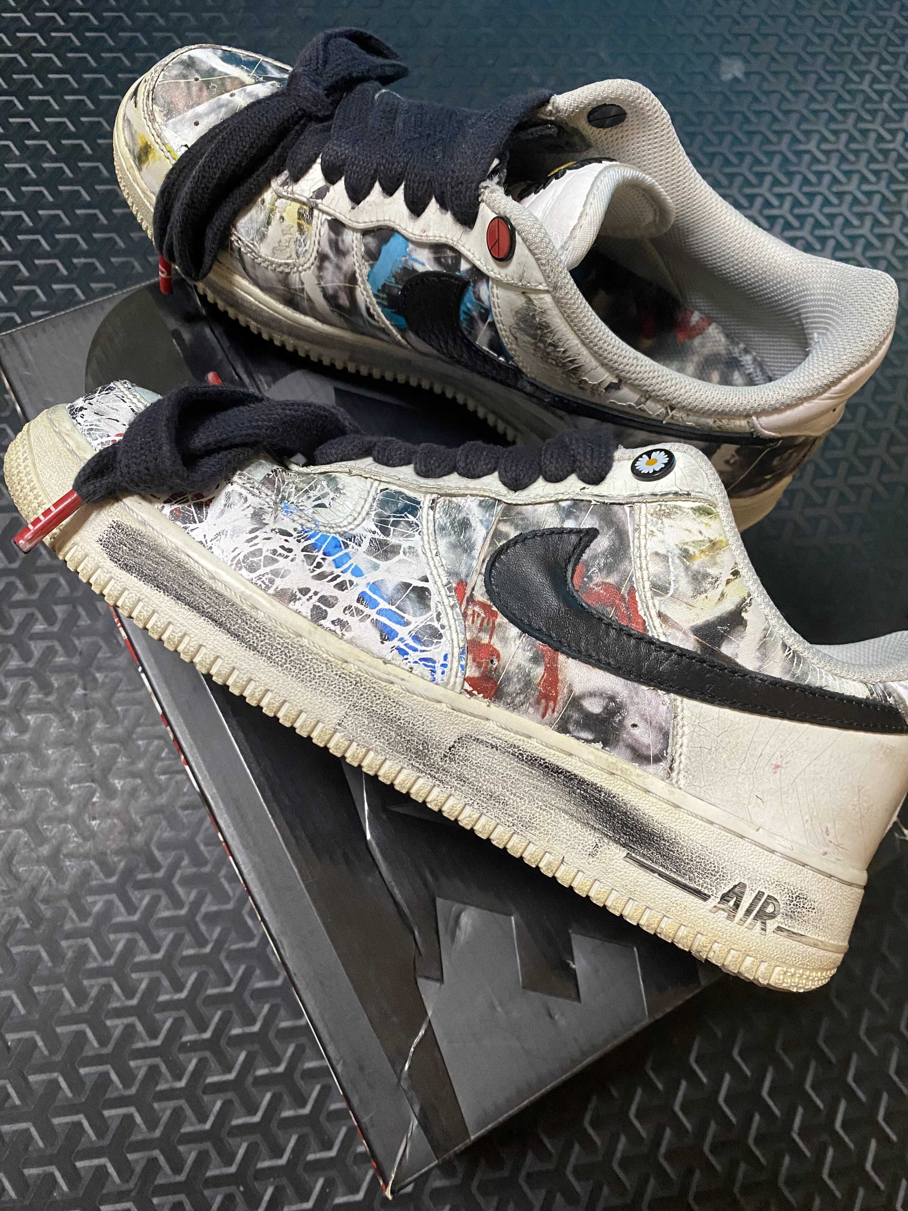 PEACEMINUSONE × Nike Air Force 1 Low "Para-noise/White/Black" / G-DRAGON