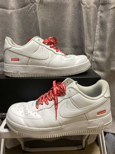 Supreme × Nike Air Force 1 Low "White"