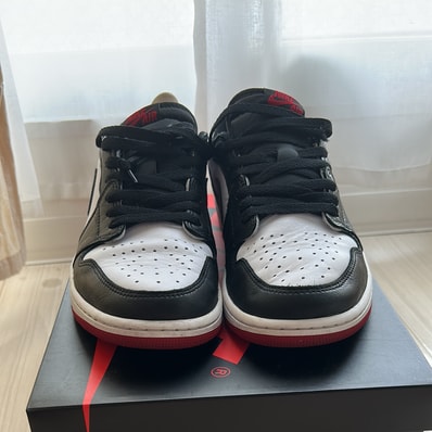 Nike Air Jordan 1 Retro Low OG "Black Toe"