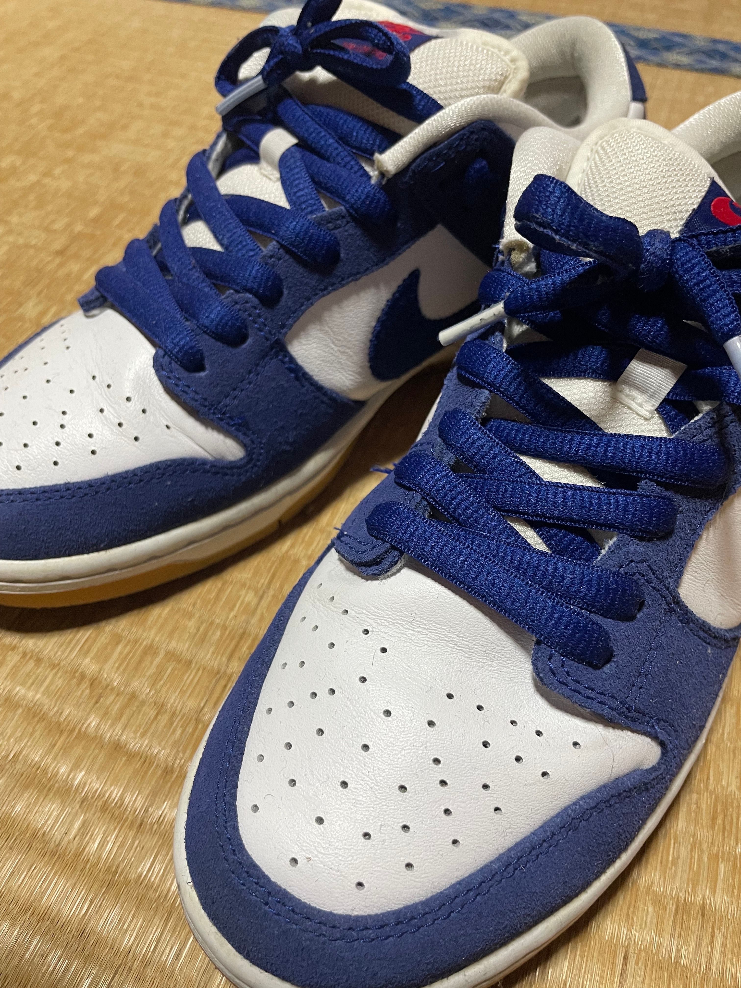 Nike SB Dunk Low "Los Angeles Dodgers/Deep Royal Blue"
