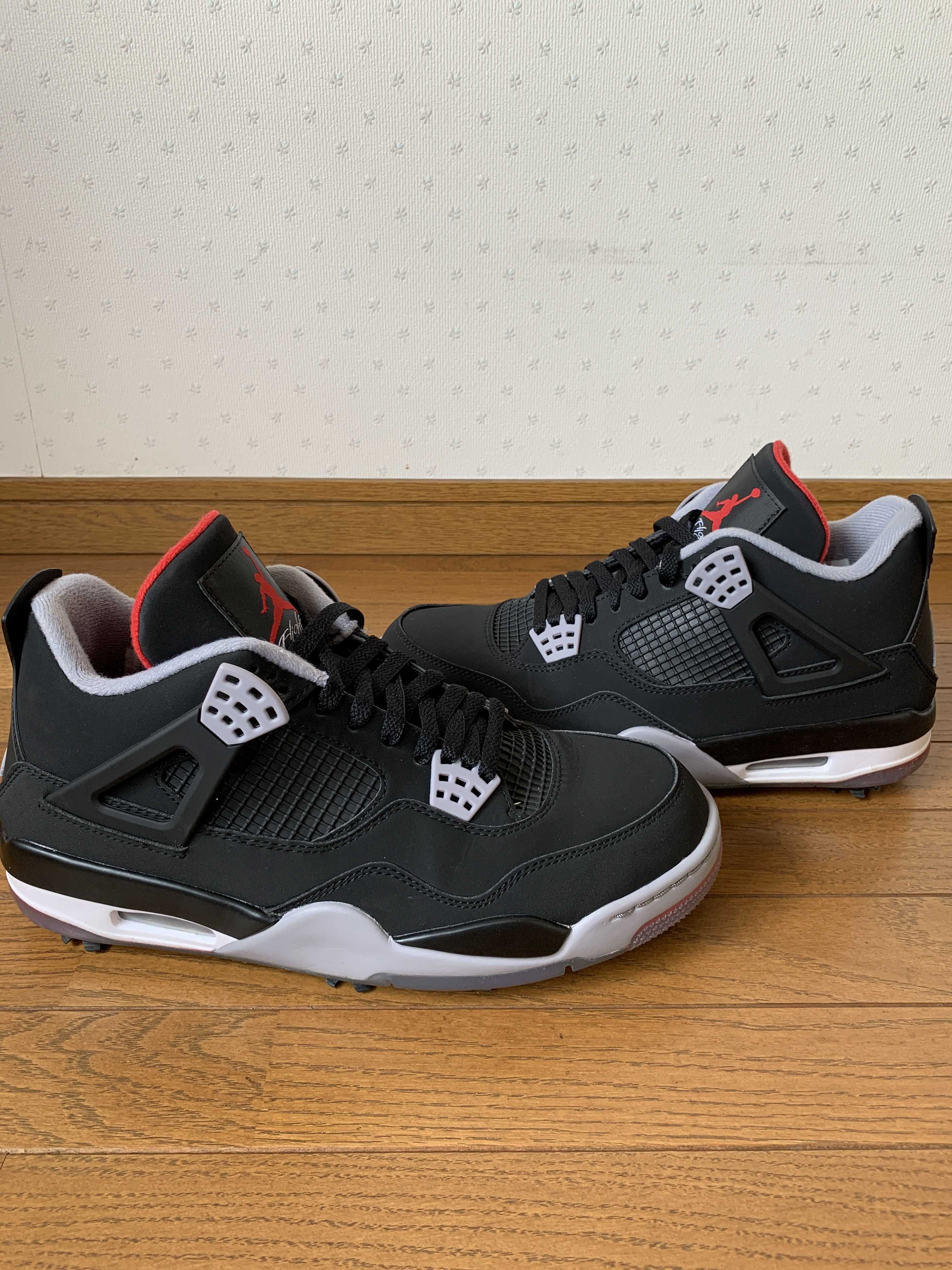 Nike Air Jordan 4 Golf "Bred"
