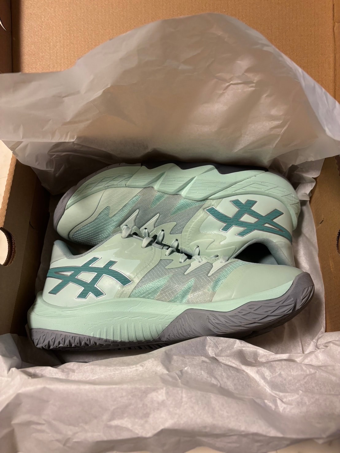 アシックス アンプレアルス ロー 2 "ペールブルー/ライトティール"