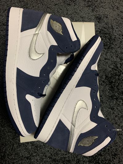 Nike Air Jordan 1 High OG CO.JP "White/Midnight Navy" (2020)(ブリーフケースなし)