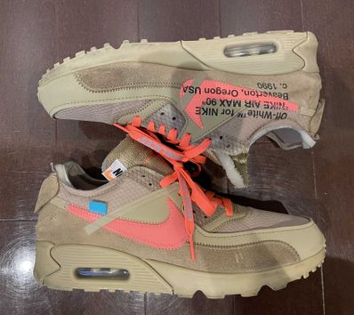 Off-White × Nike Air Max 90 "Desert Ore"