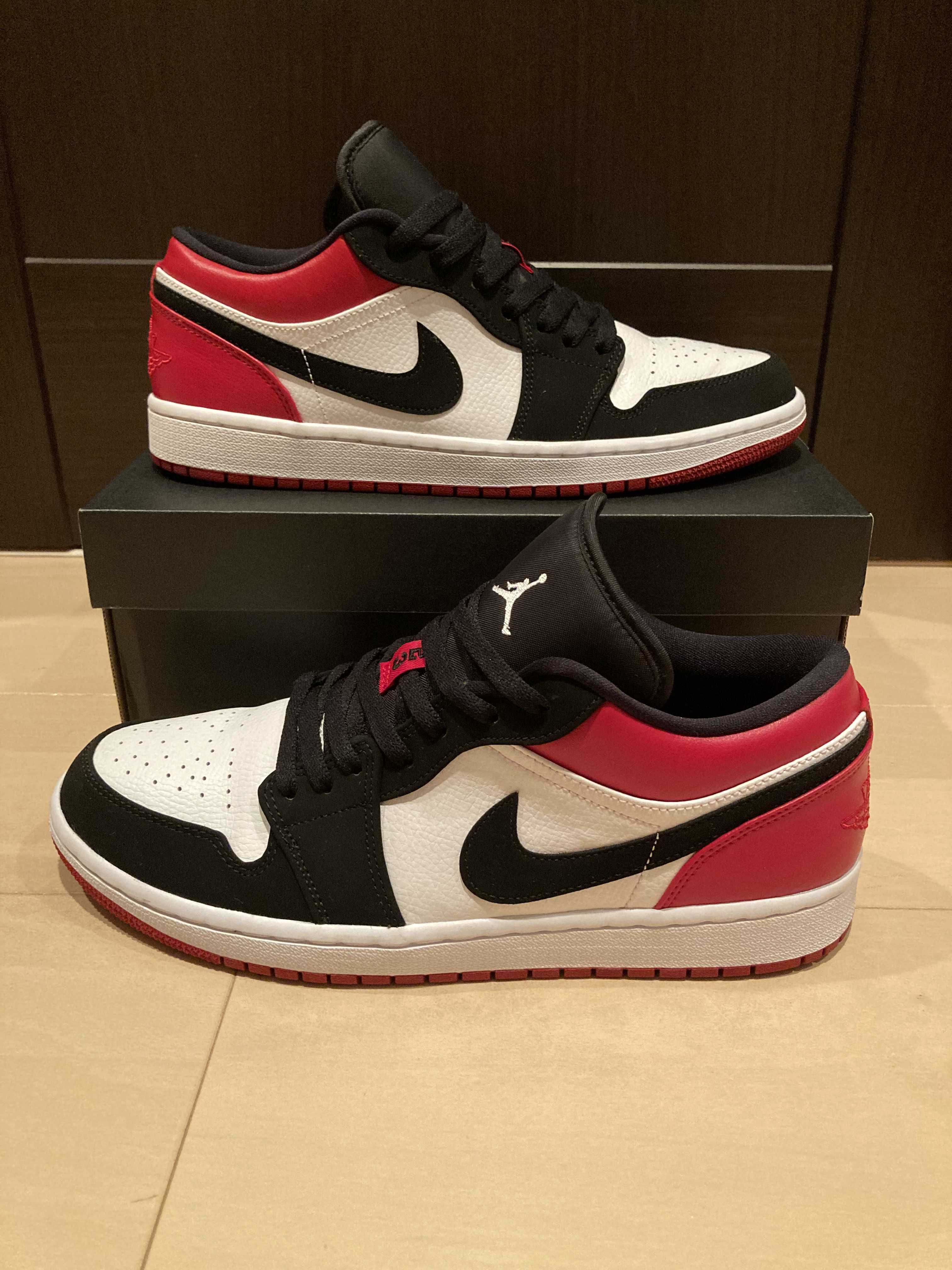Nike Air Jordan 1 Low "Black Toe"