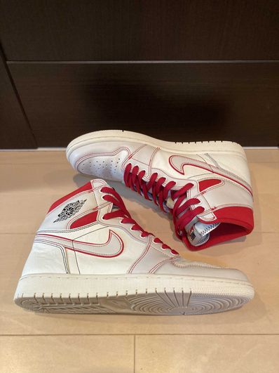 Nike Air Jordan 1 Retro High OG "Sail/University Red"