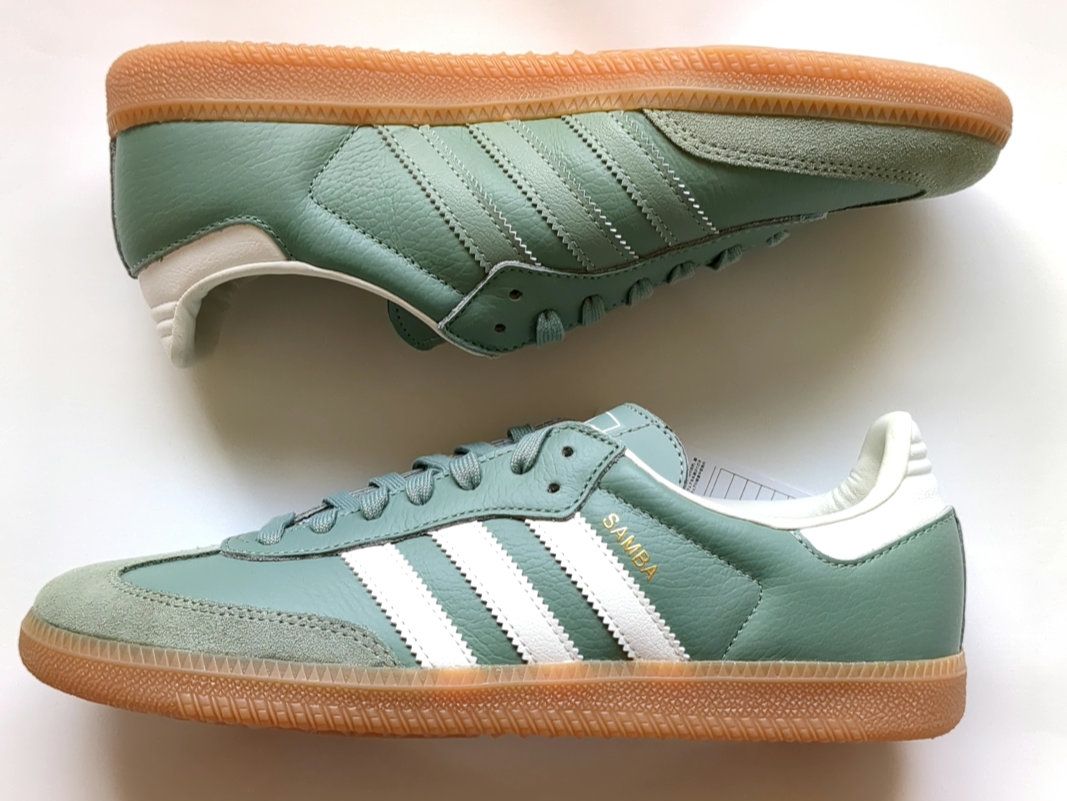 adidas Women's Samba OG "Silver Green"