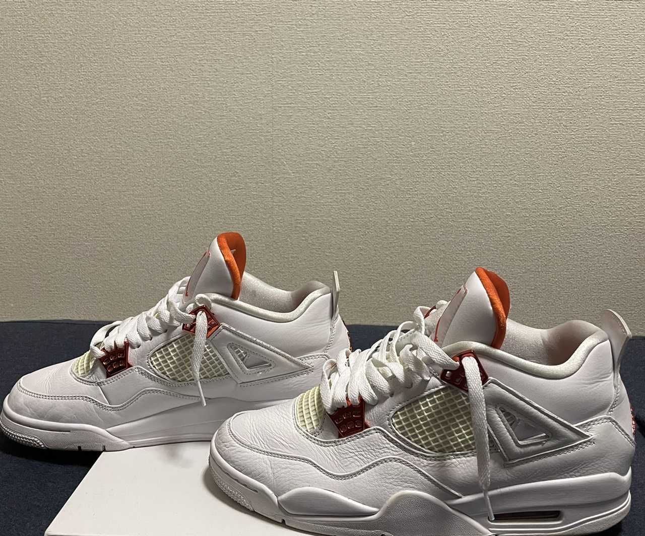 Nike Air Jordan 4 Retro "White/Team Orange"